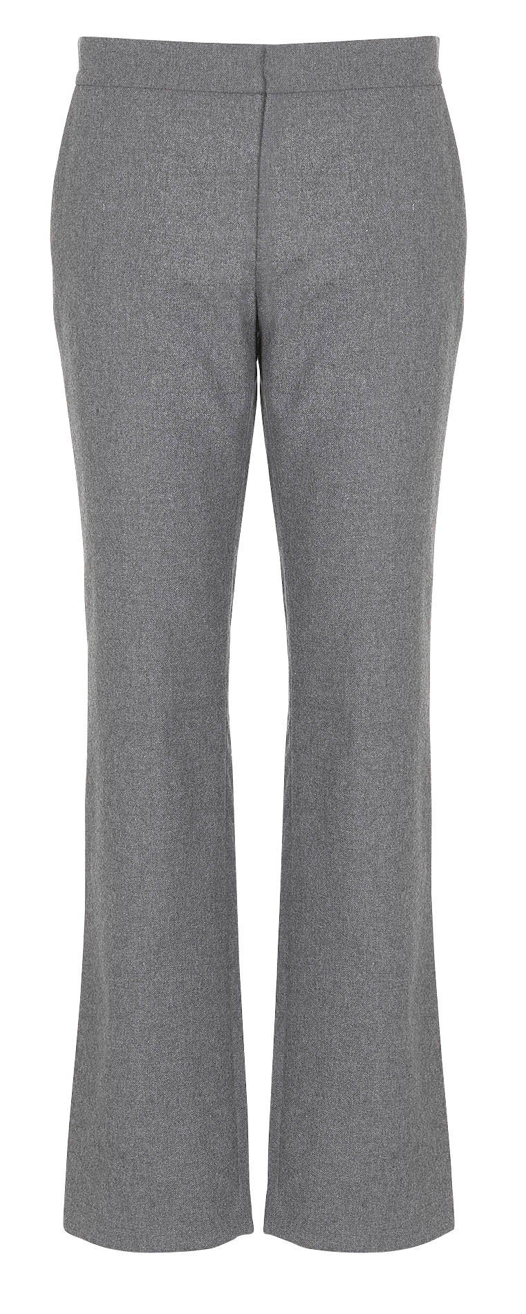 Rifika straight flannel trousers SWILDENS Grey