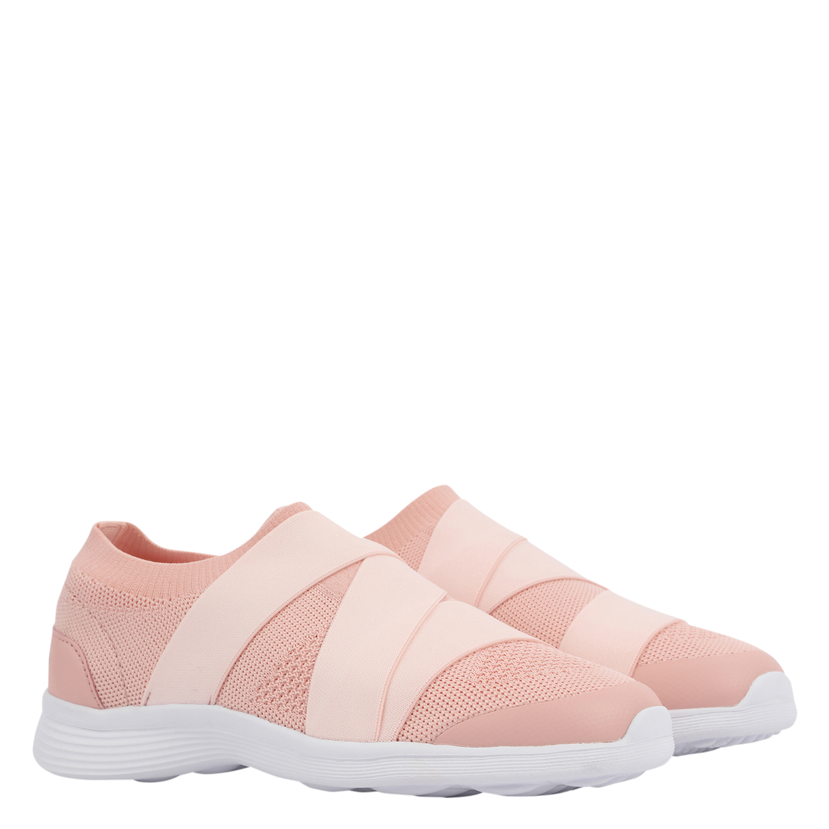 Stretch knit ribbon sneakers REPETTO Pink