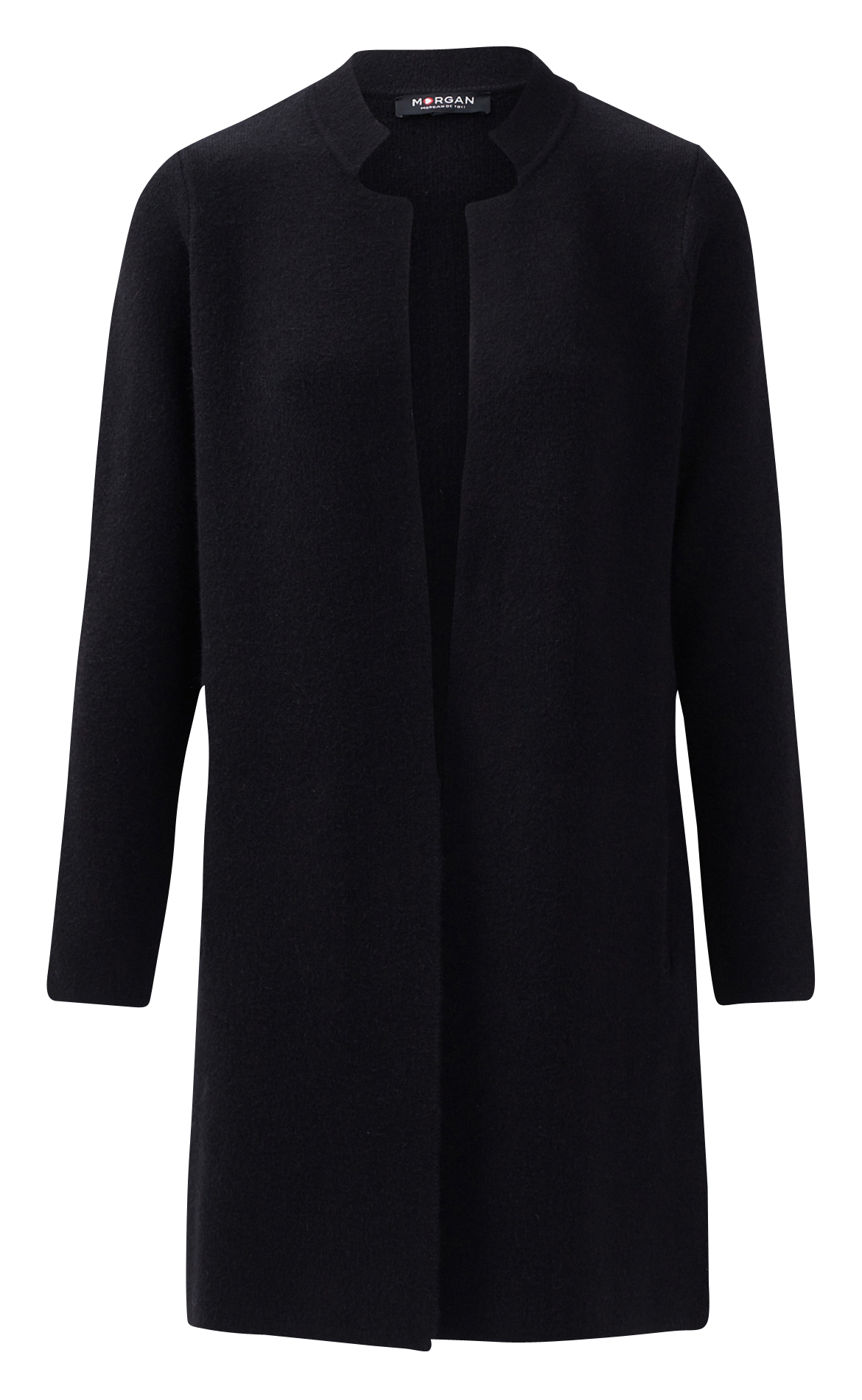 Offene Strickjacke MORGAN Schwarz