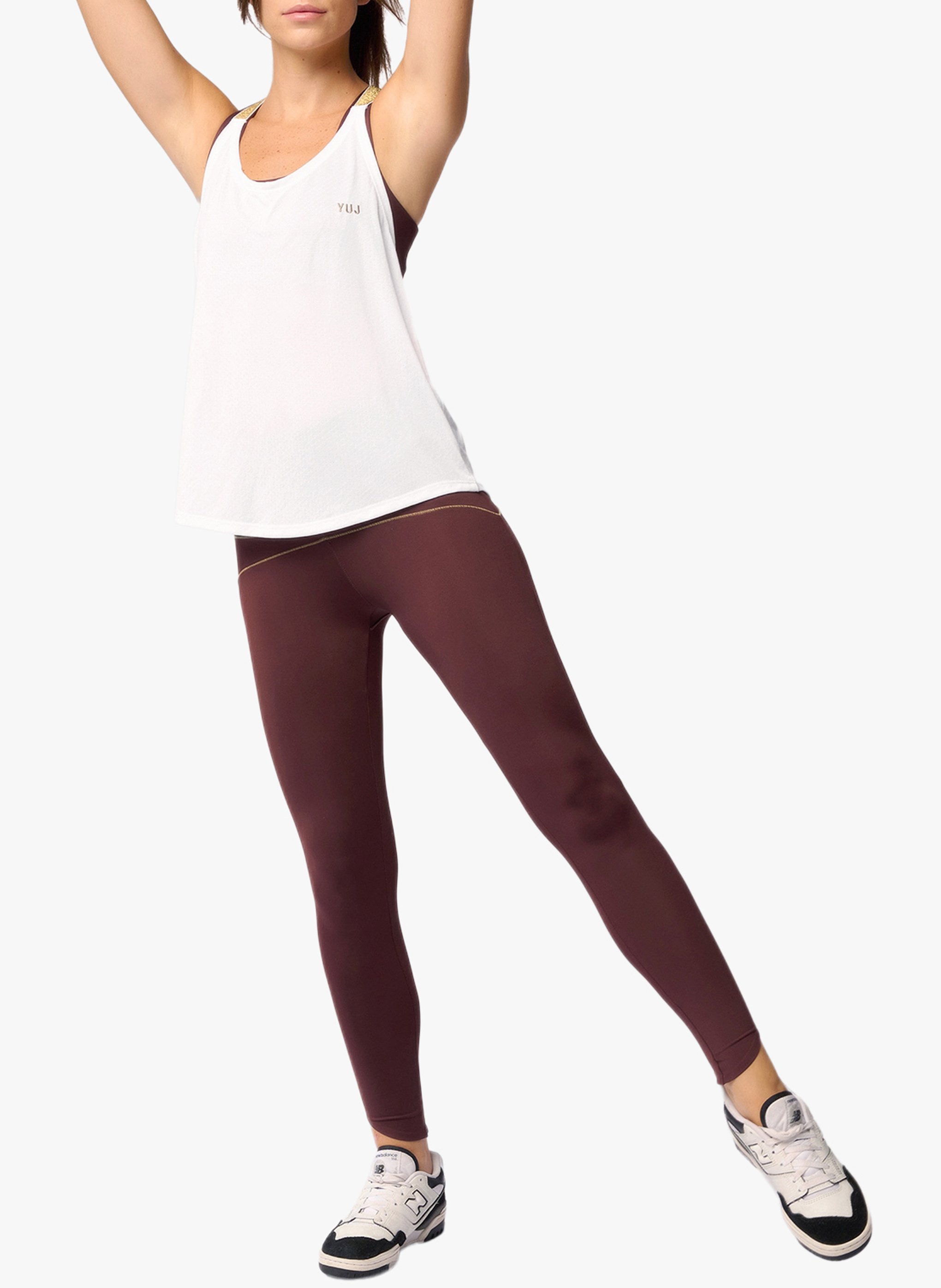 Sports tank top YUJ YOGA PARIS White