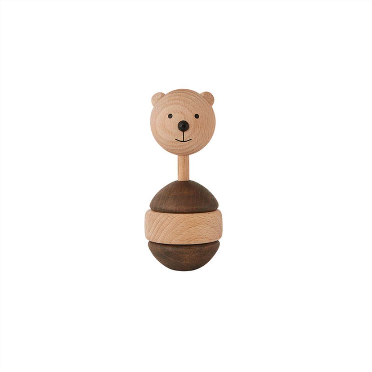 Wooden rattle OYOY LIVING DESIGN Brown