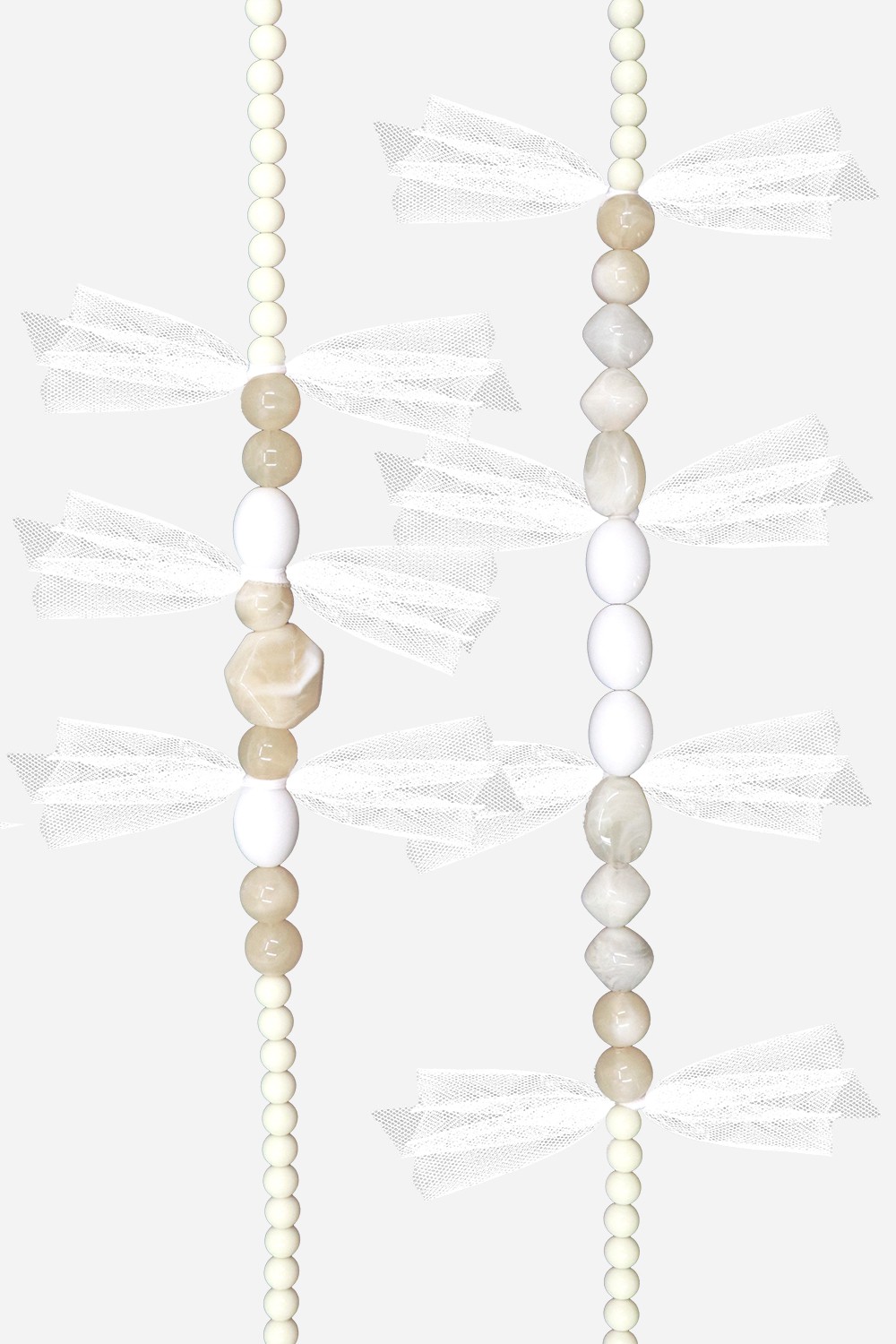 Resin phone chain LA COQUE FRANCAISE White