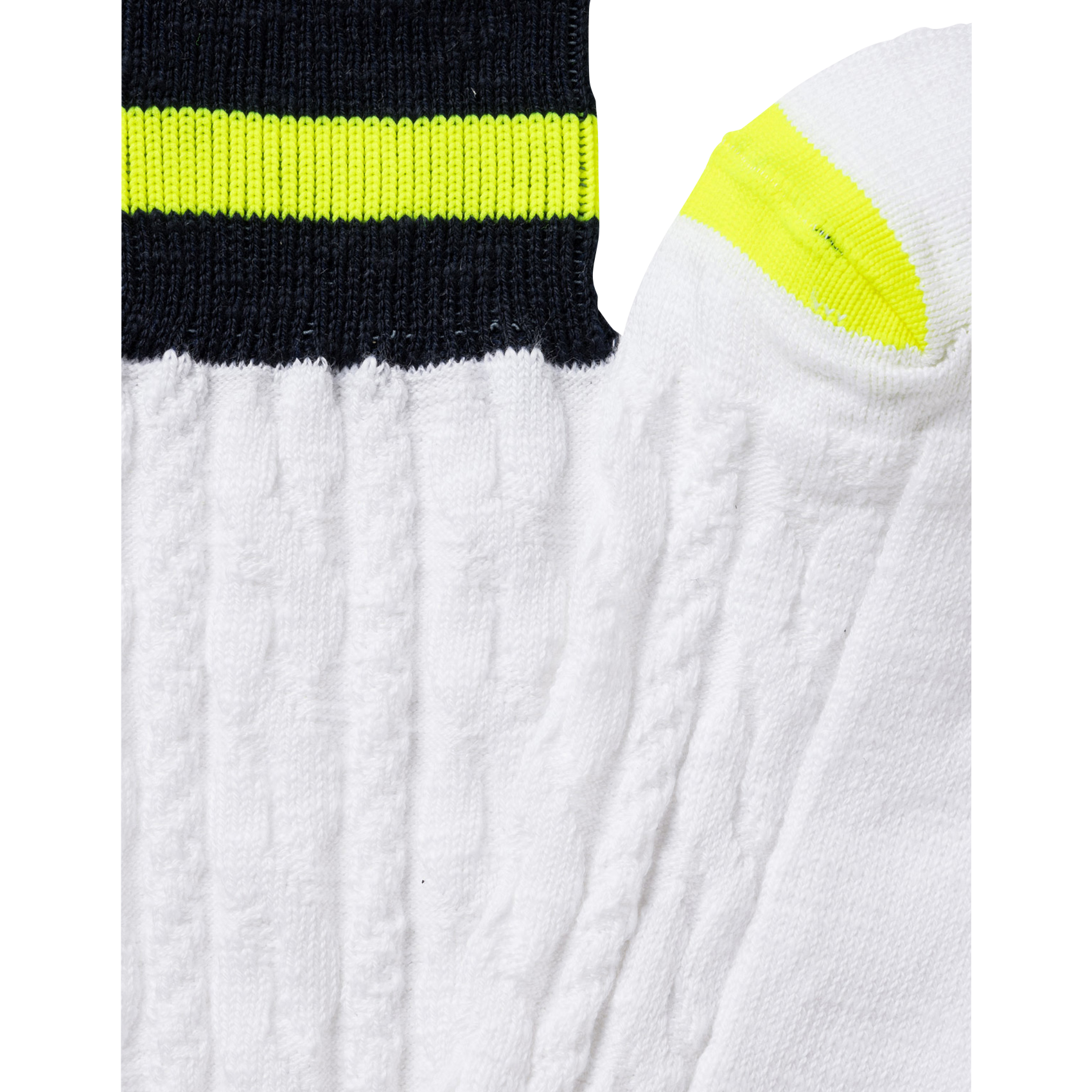 Cotton socks with logo White