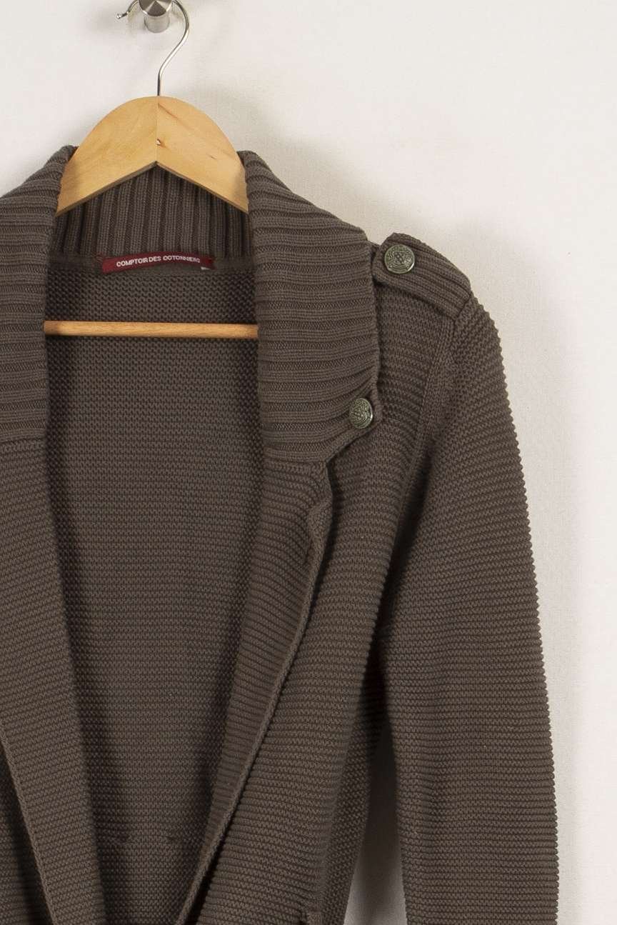 Vest or cardigan COMPTOIR DES COTONNIERS - Seconde main Brown