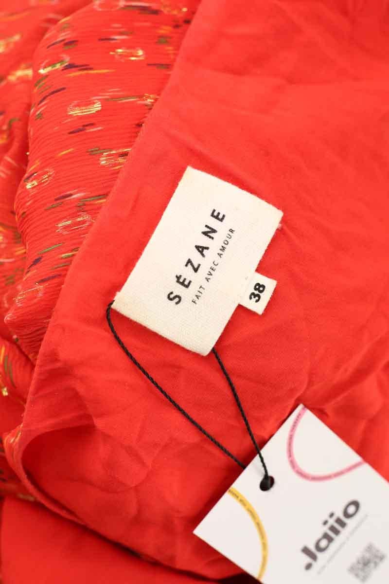Polo shirt SEZANE - Seconde main Red
