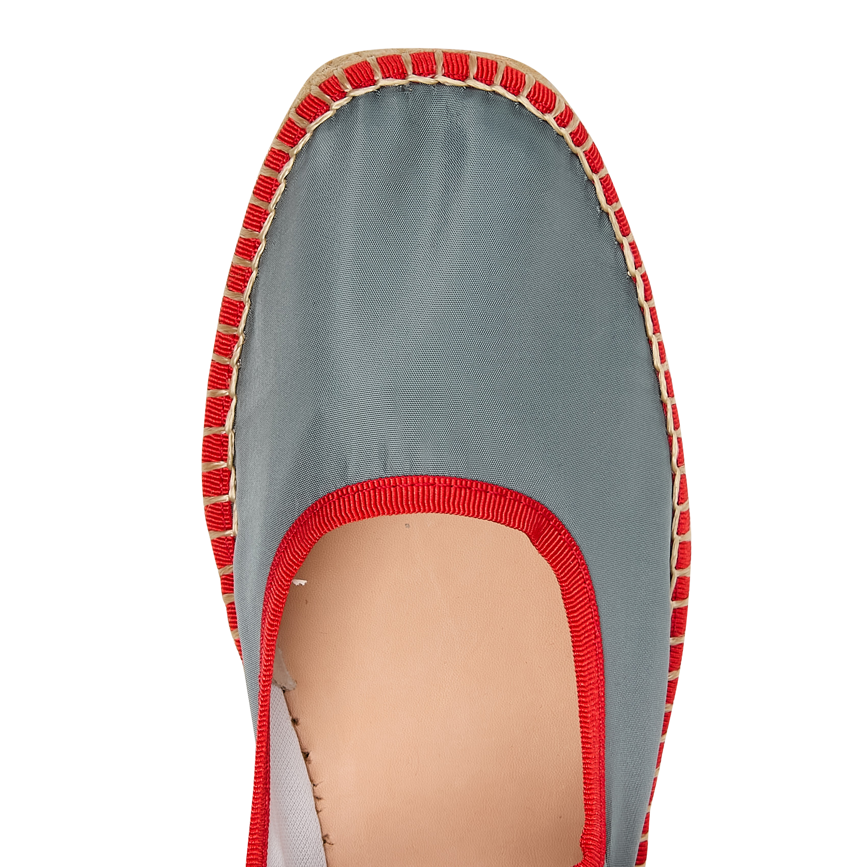 Platte espadrilles van linnen NAGUISA Veelkleurig