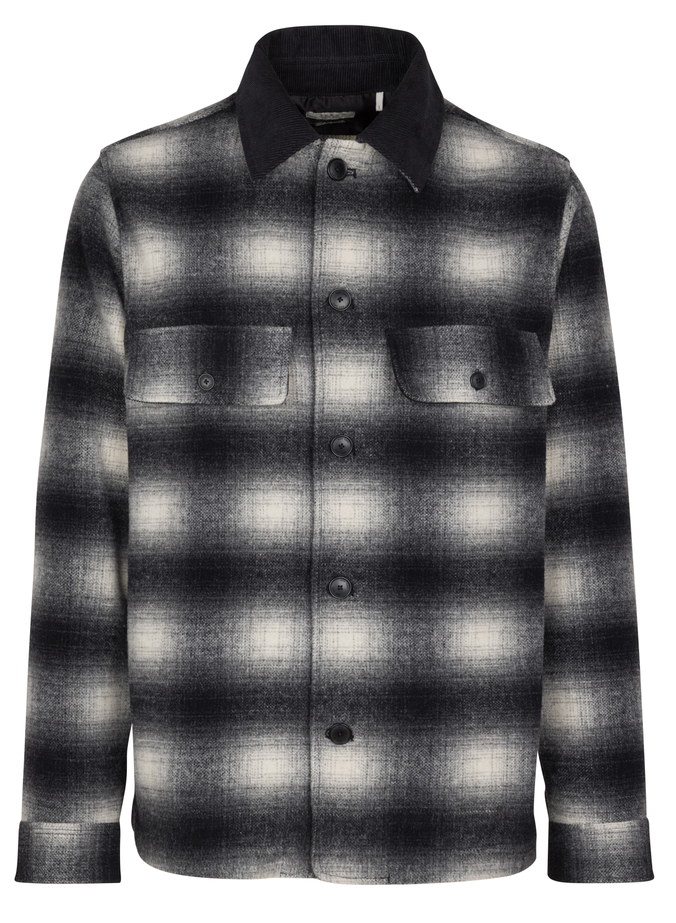 Surchemise droite col classique IKKS Gris