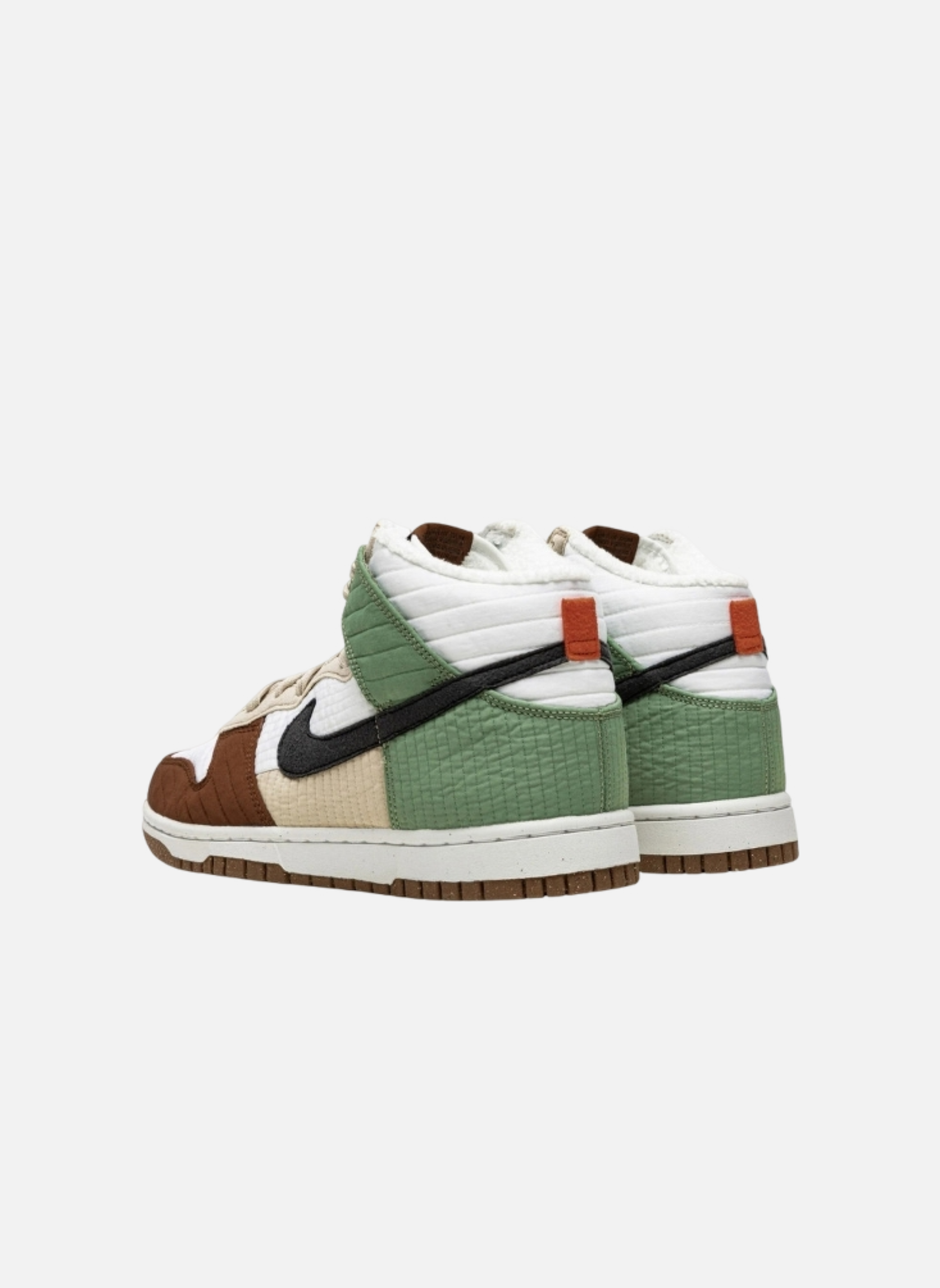 Baskets dunk high NIKE White