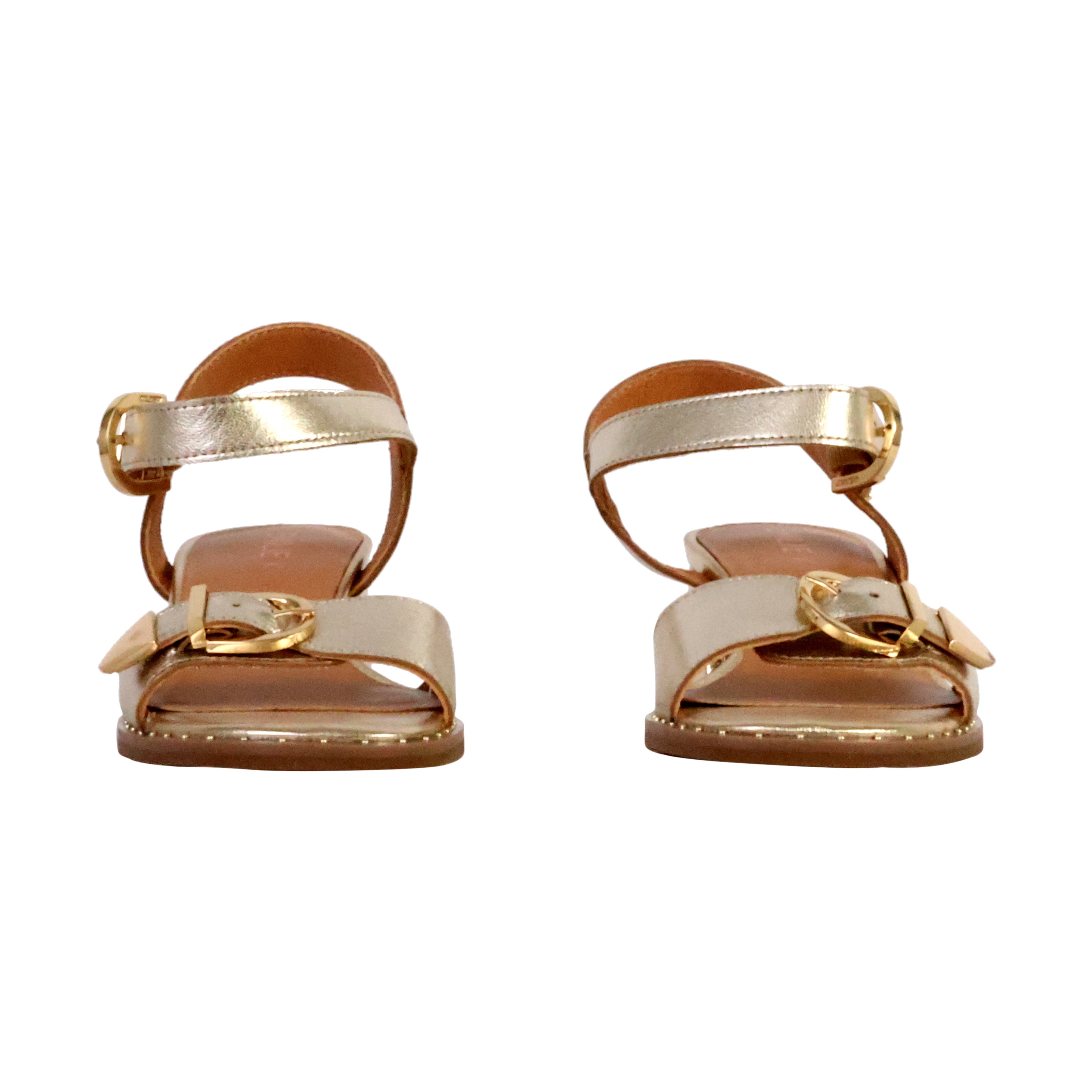 Emile Karston Keith leather sandals EMILIE KARSTON Grey