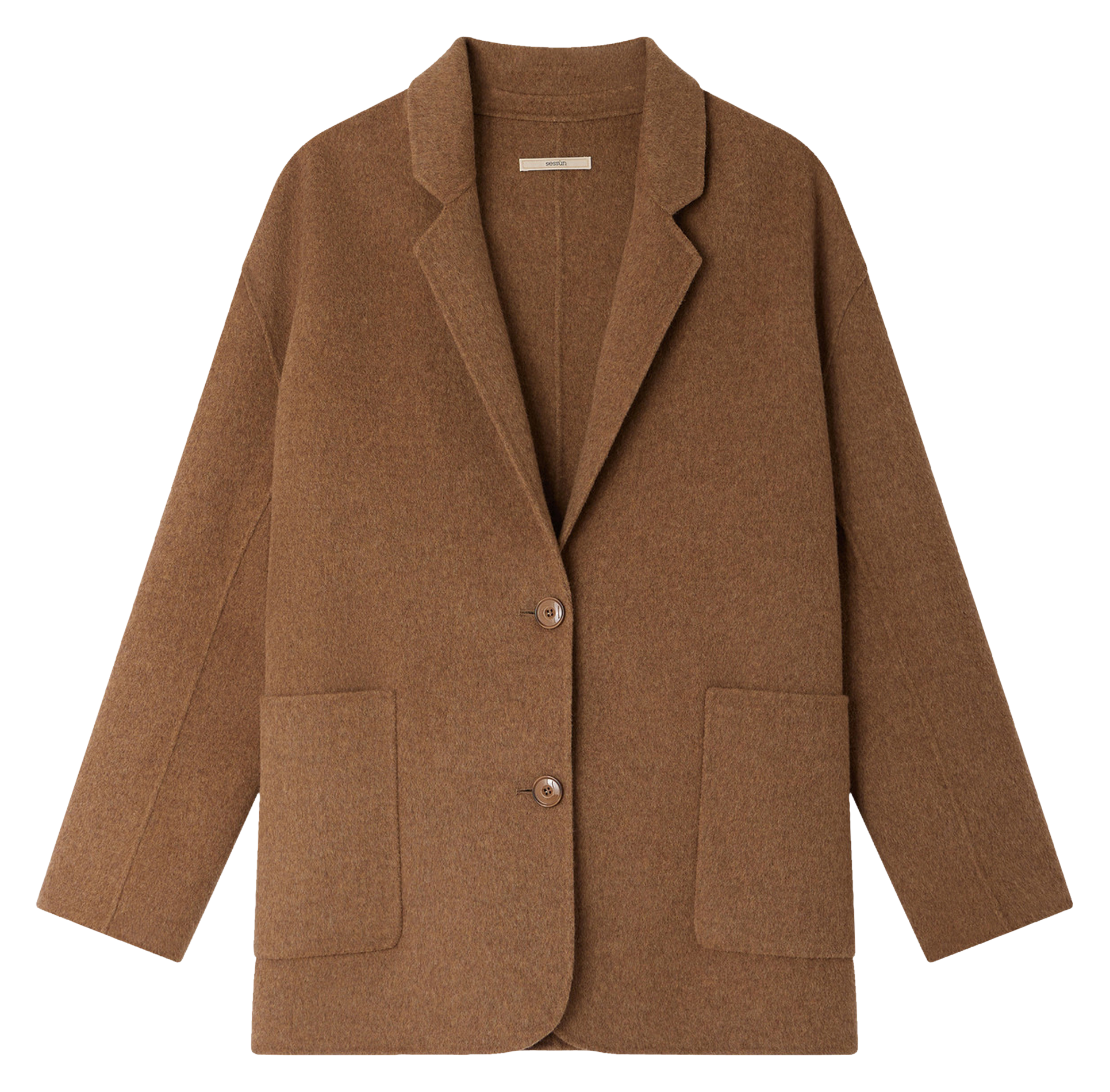 Wool-blend blazer SESSUN Beige