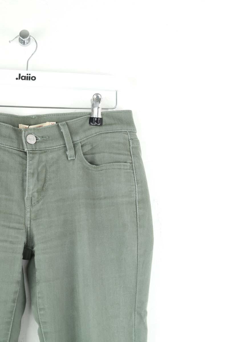 Skinny jeans 710 in cotton LEVI'S - Seconde main Khaki