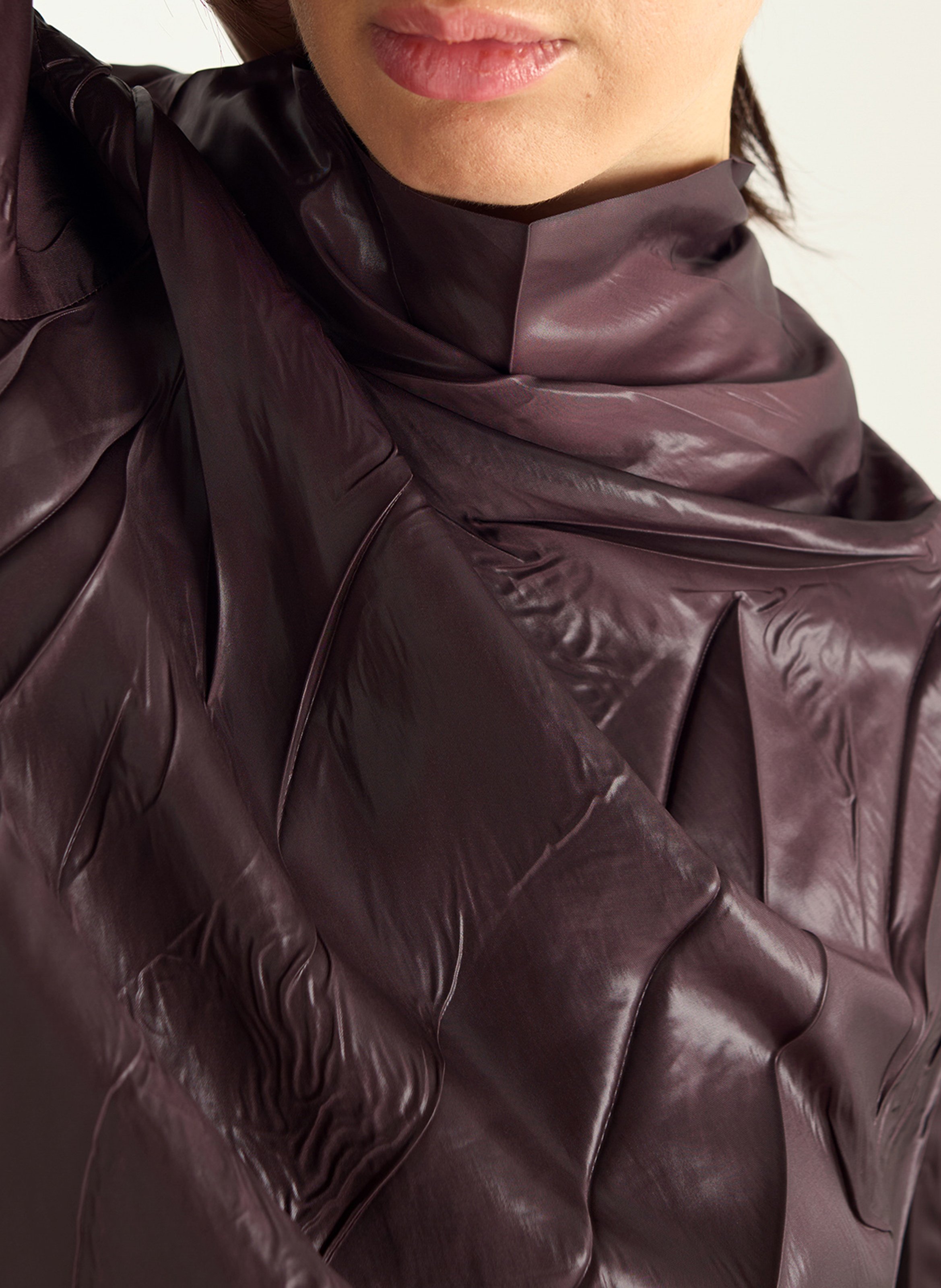 Turtleneck top COTELAC Purple