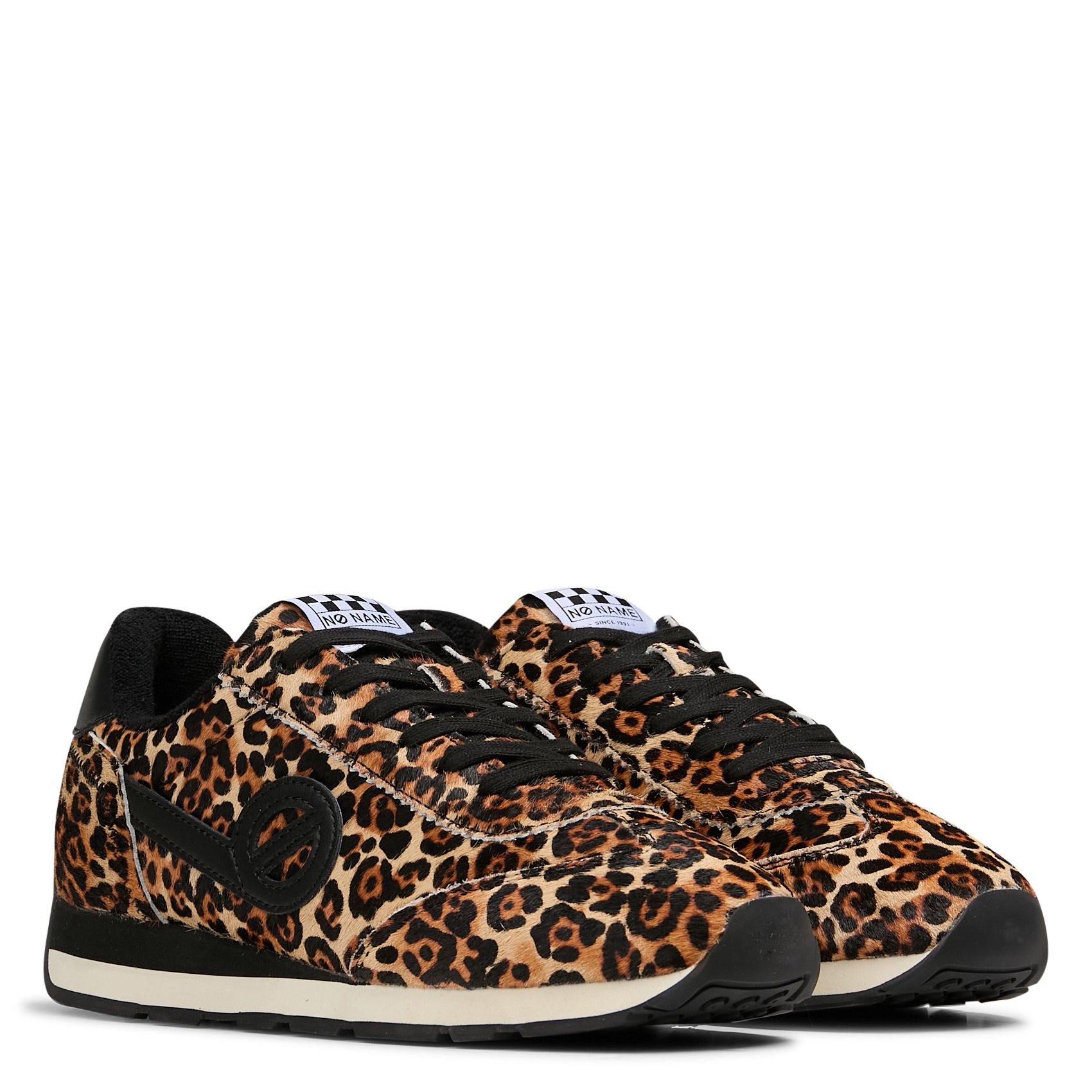 Zapatillas bajas de piel estampada NO NAME Multicolor