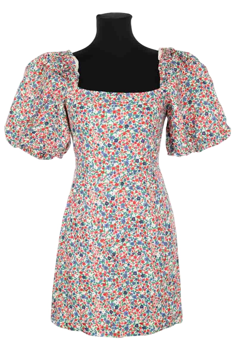 Linen dress SEZANE - Seconde main Multicolored