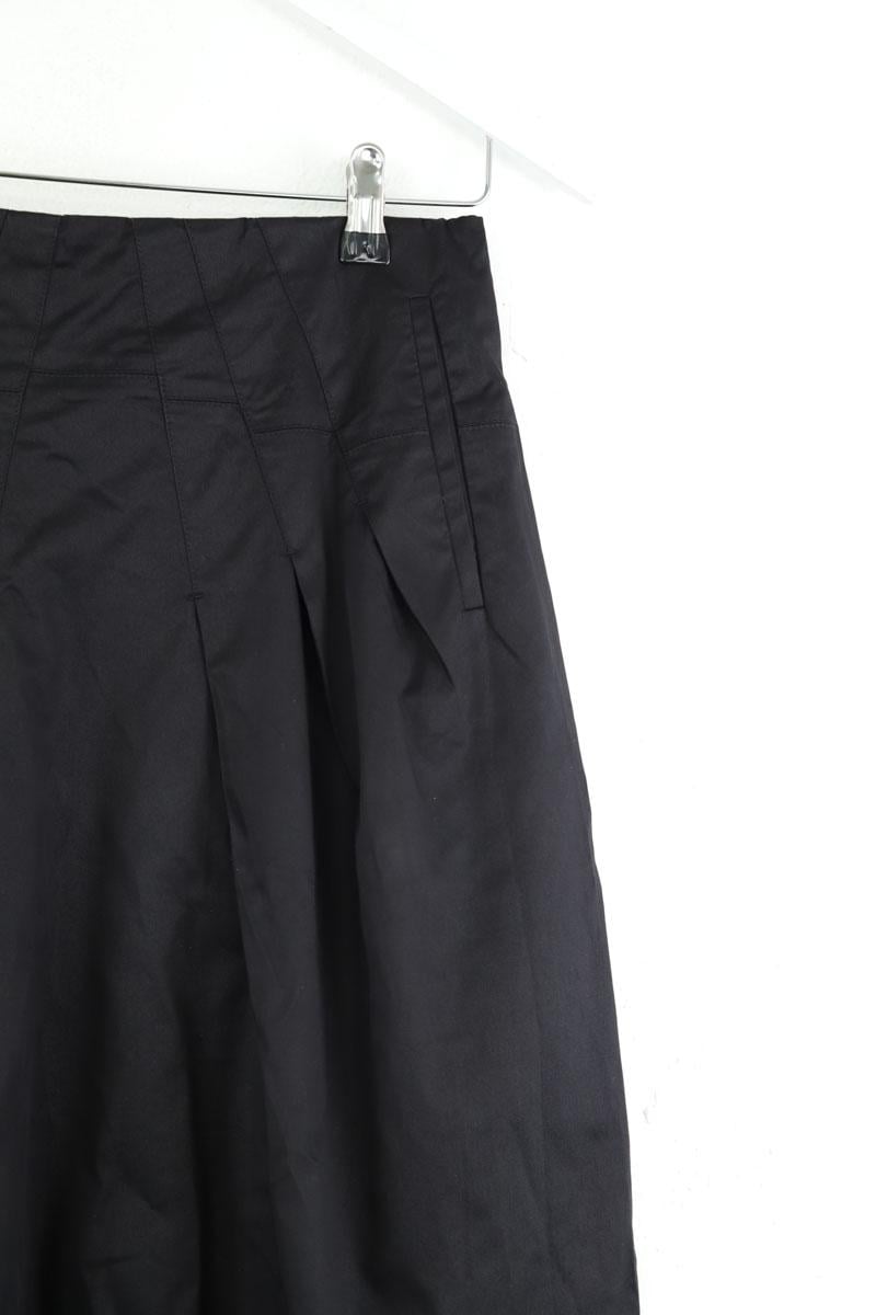 Cotton mini skirt KENZO - SECONDE MAIN Black