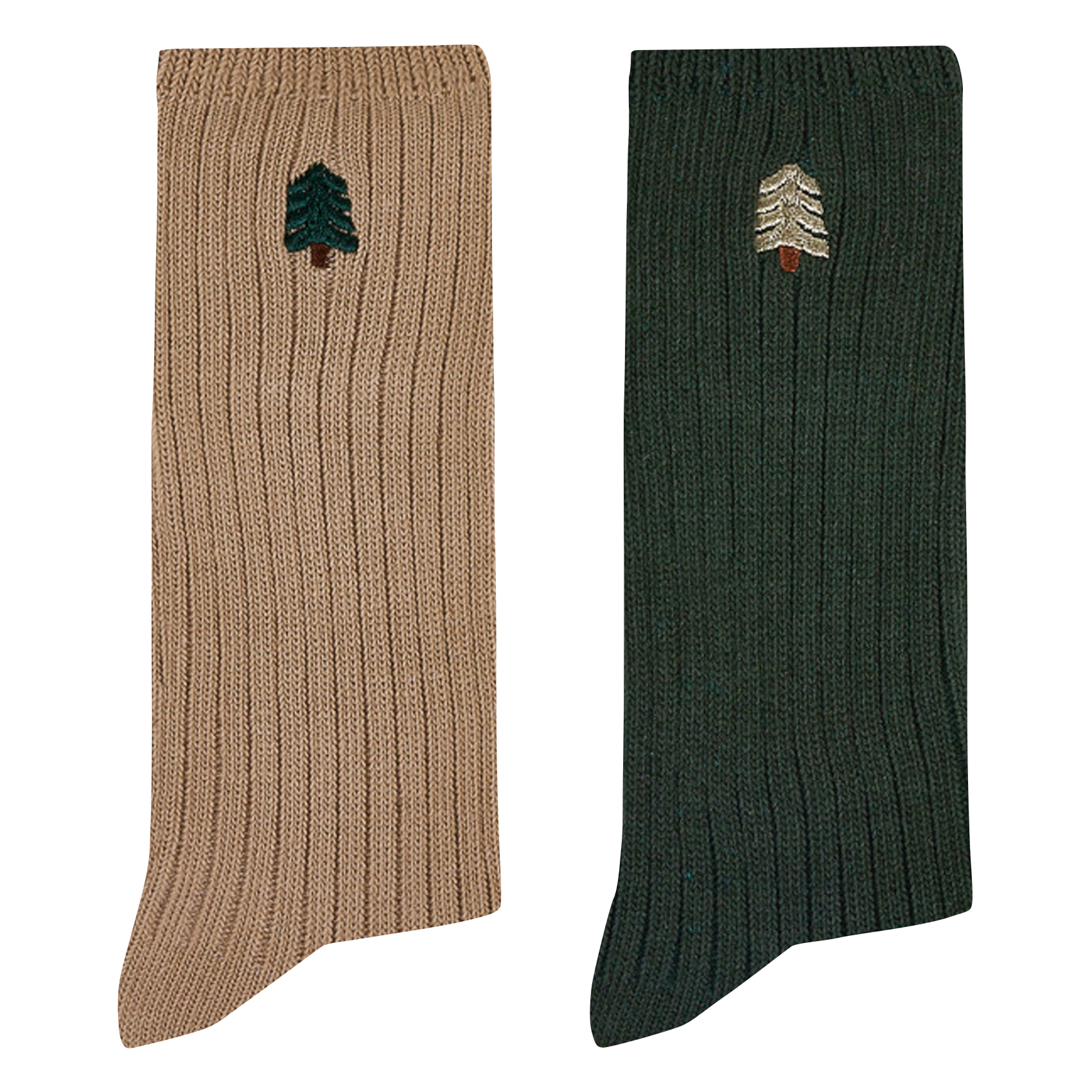 Baumwollsocken mit Logo FAGUO Grun