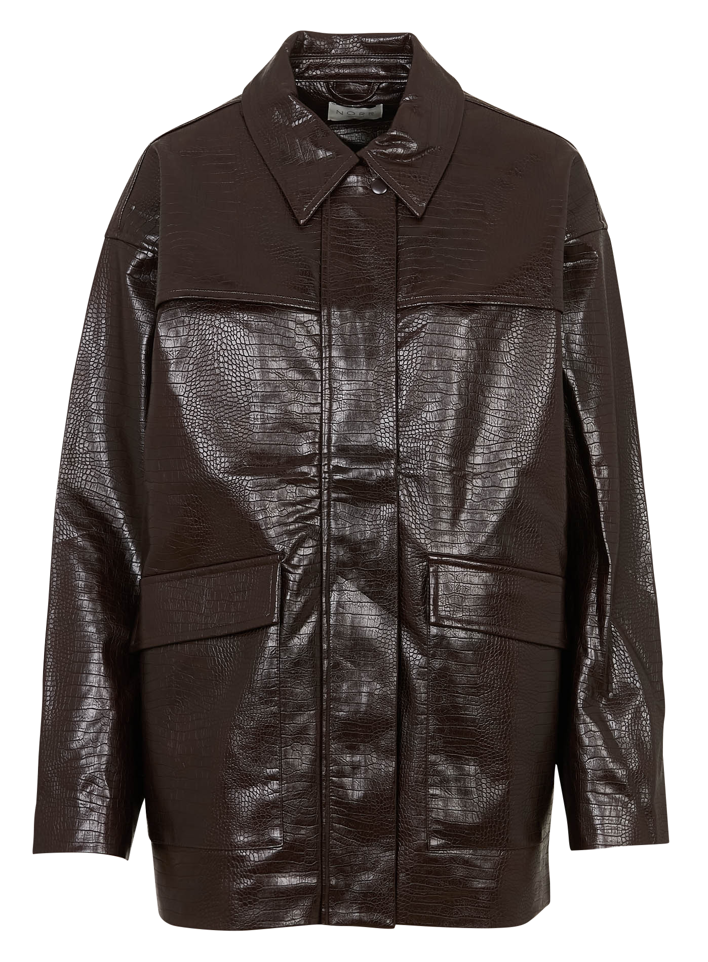 Classic Croc Collar Jacket NORR Red