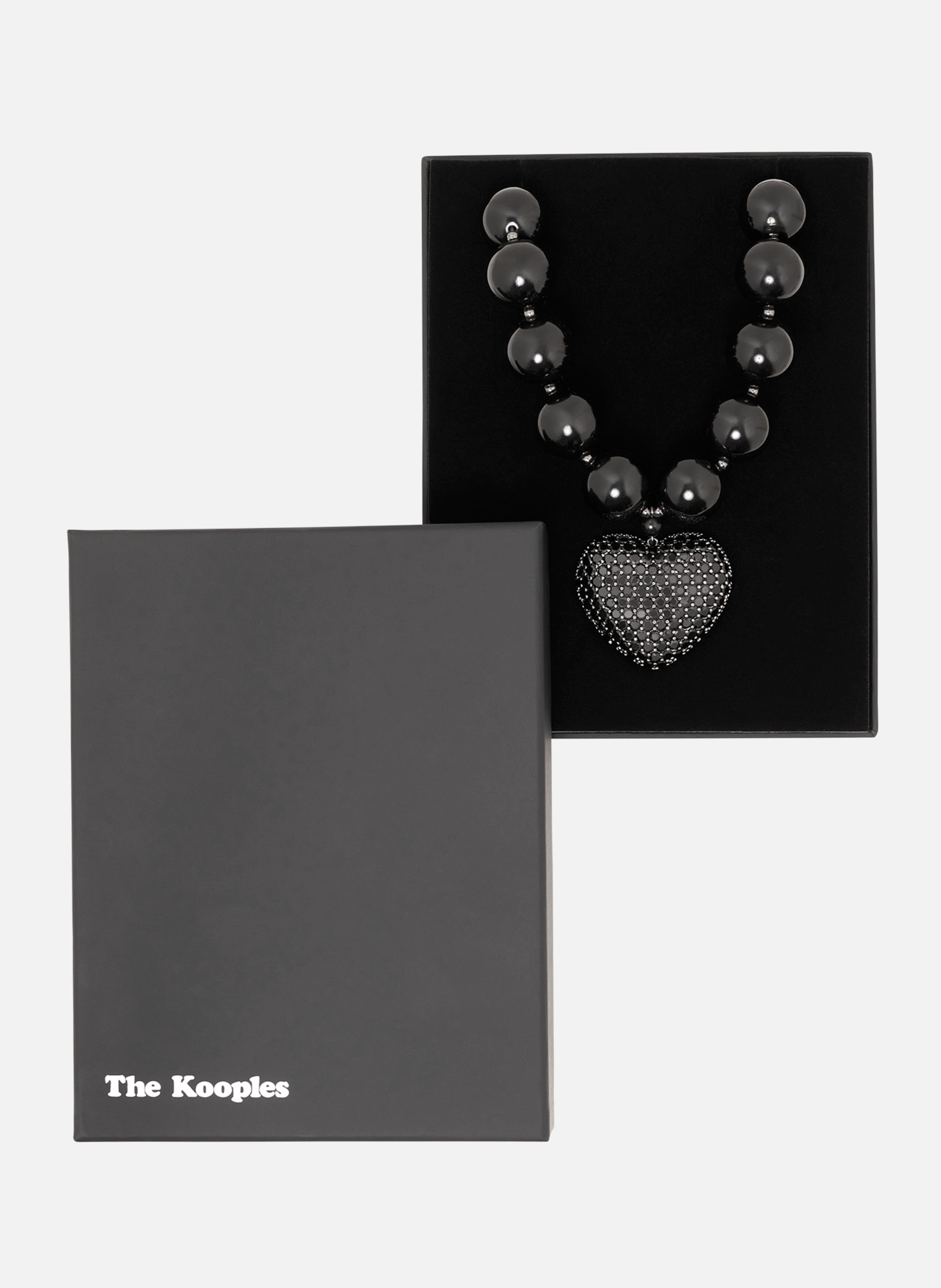 Collier avec perles THE KOOPLES Noir