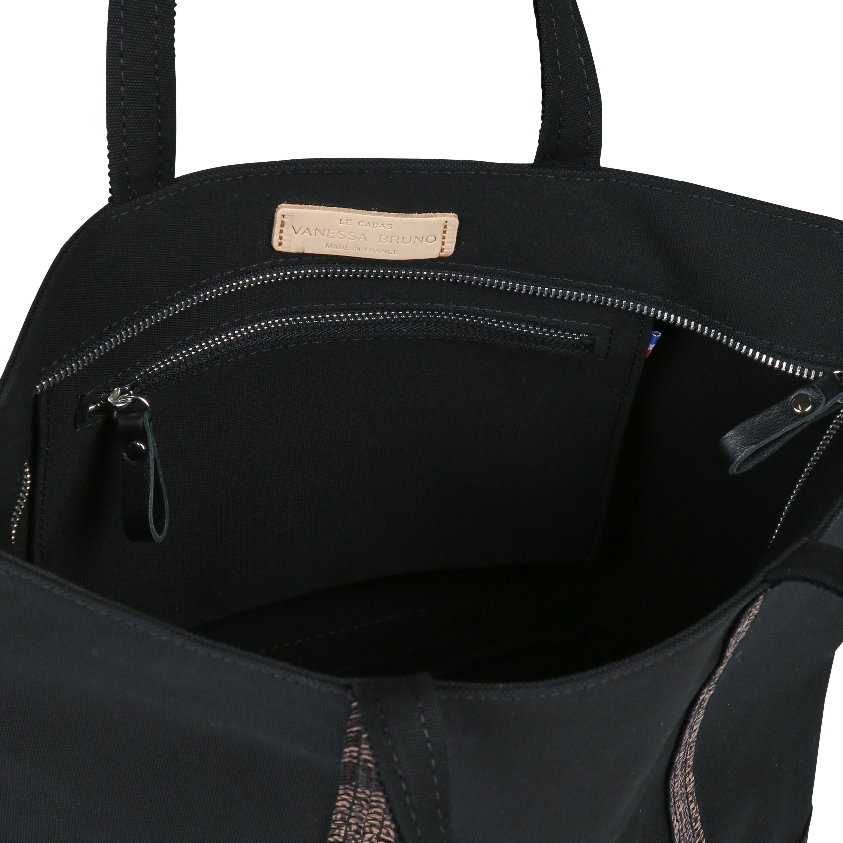 Cotton tote bag VANESSA BRUNO Black