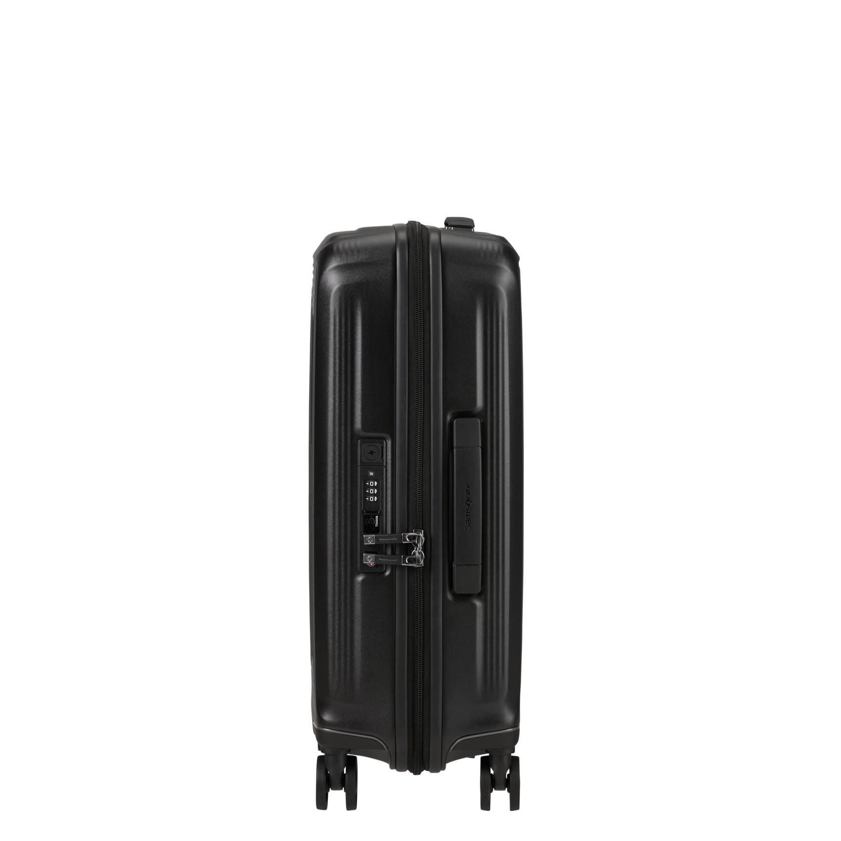 Nuon 4-wheel suitcase size S SAMSONITE Black