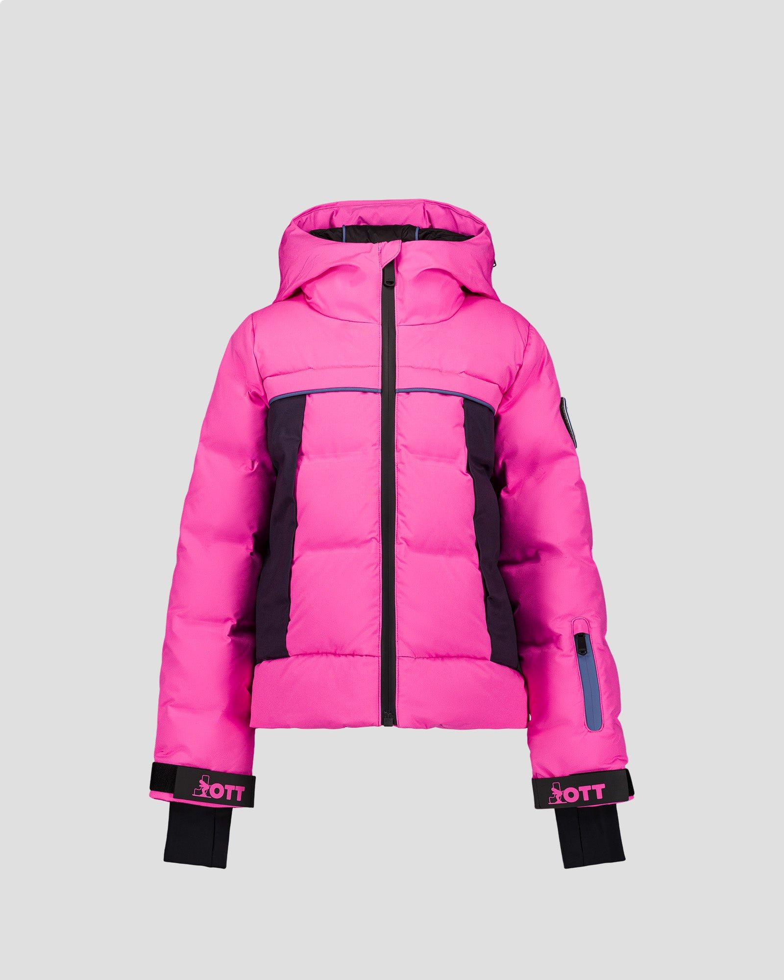 Doudoune ski enfant grand froid cembros JOTT Rose