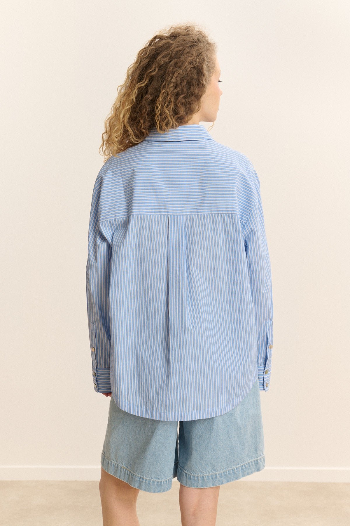 Long-sleeve Striped Shirt GARANCE PARIS Blue