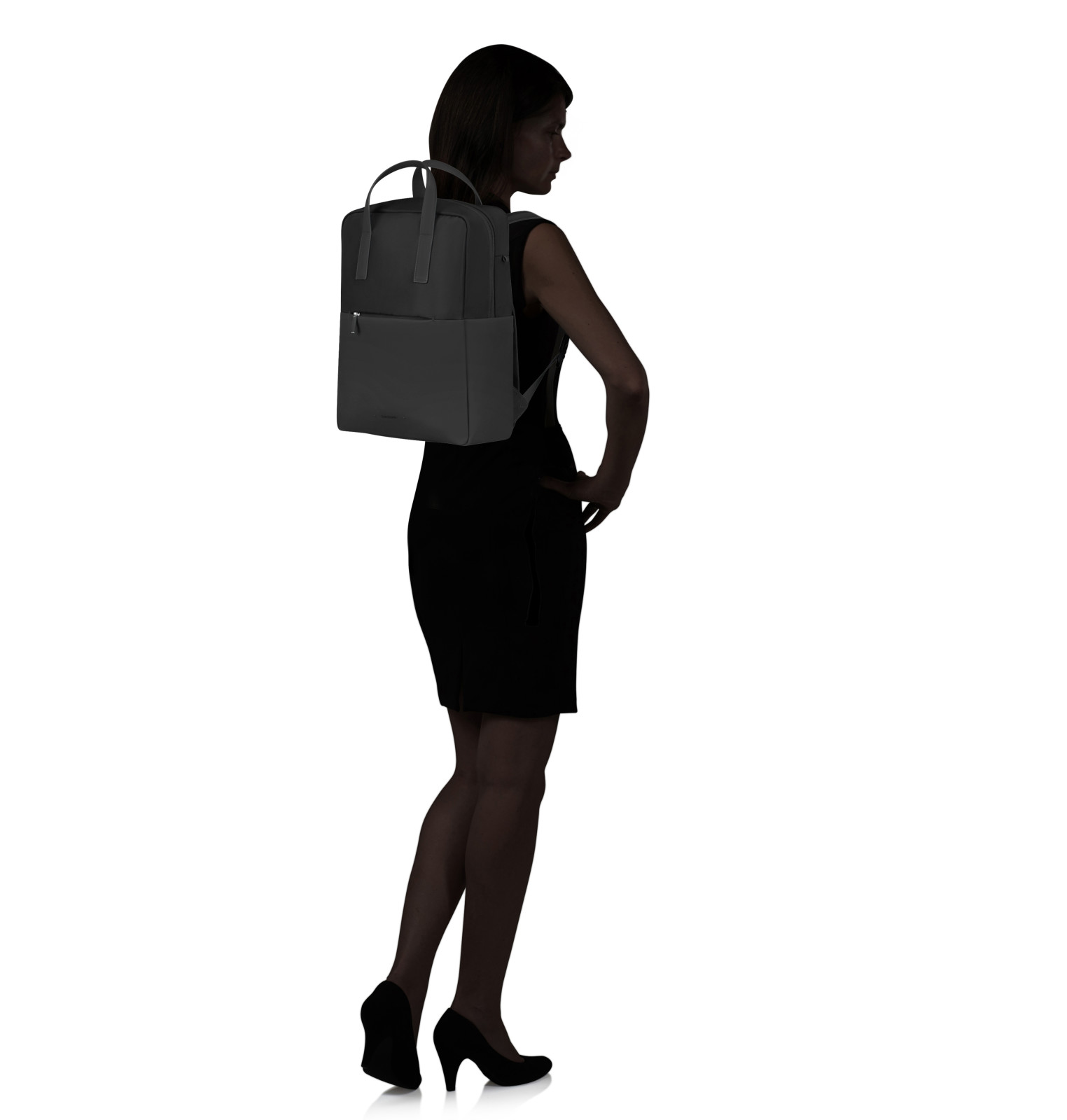 4-pack computer backpack Black