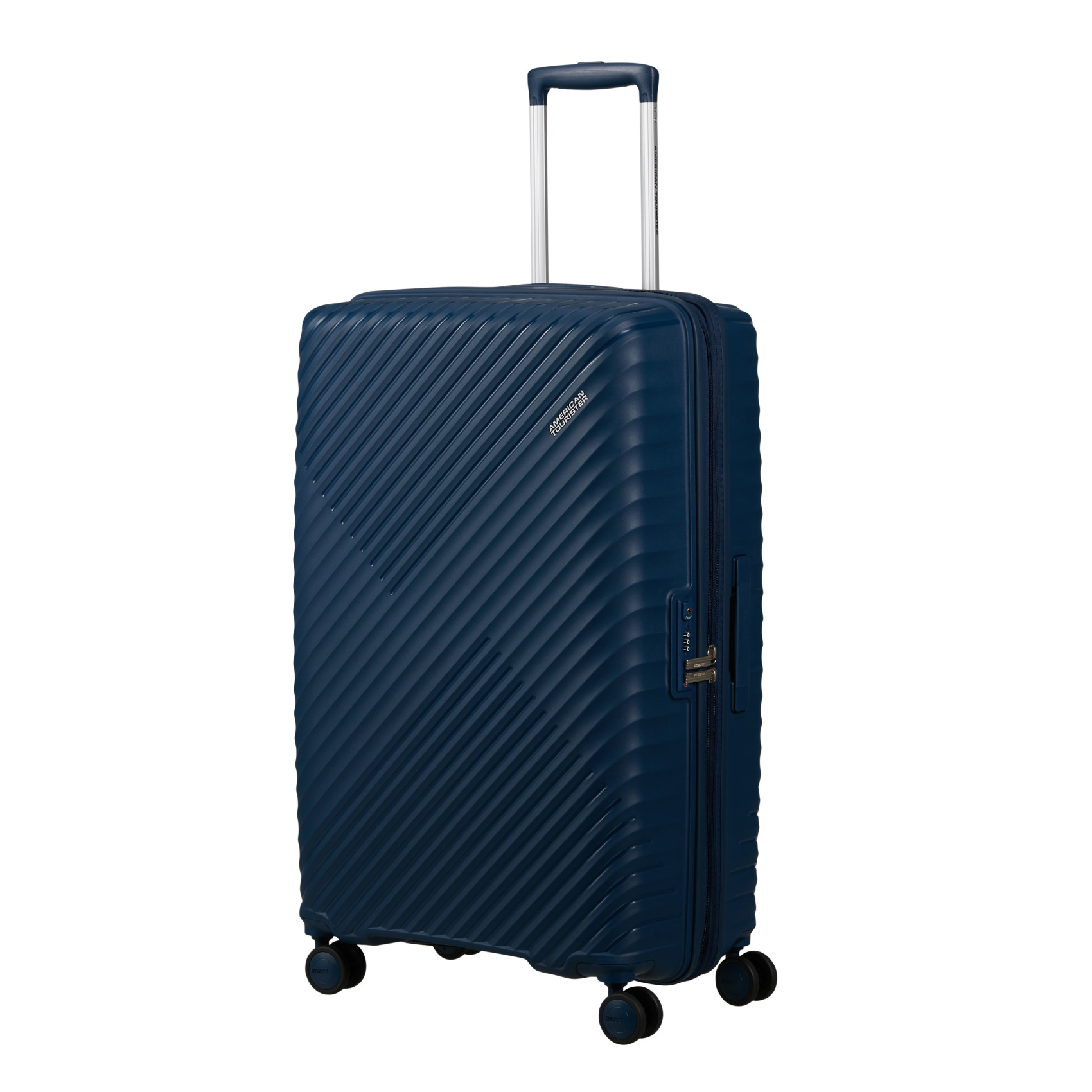 Diablast 4-wheel suitcase size L AMERICAN TOURISTER Blue
