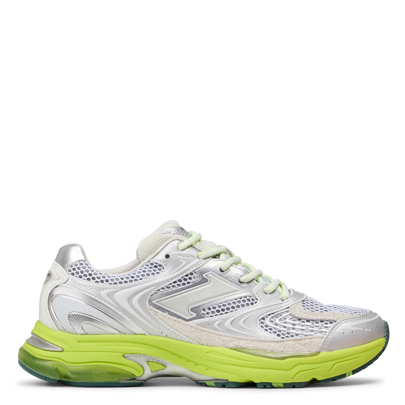 Flache Sneaker zum Schnüren ETONIC Gelb