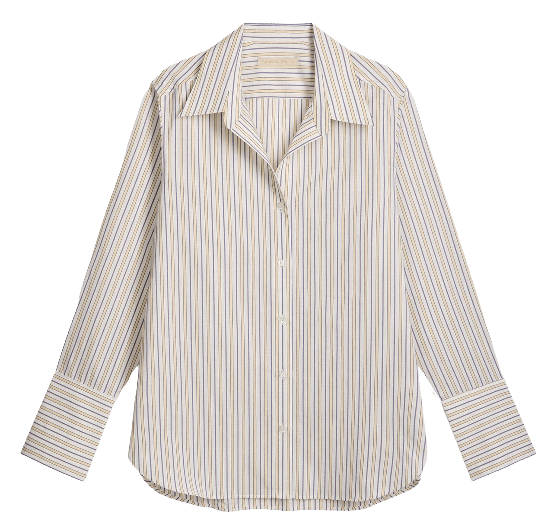 Chemise col classique en coton VANESSA BRUNO Multicolore