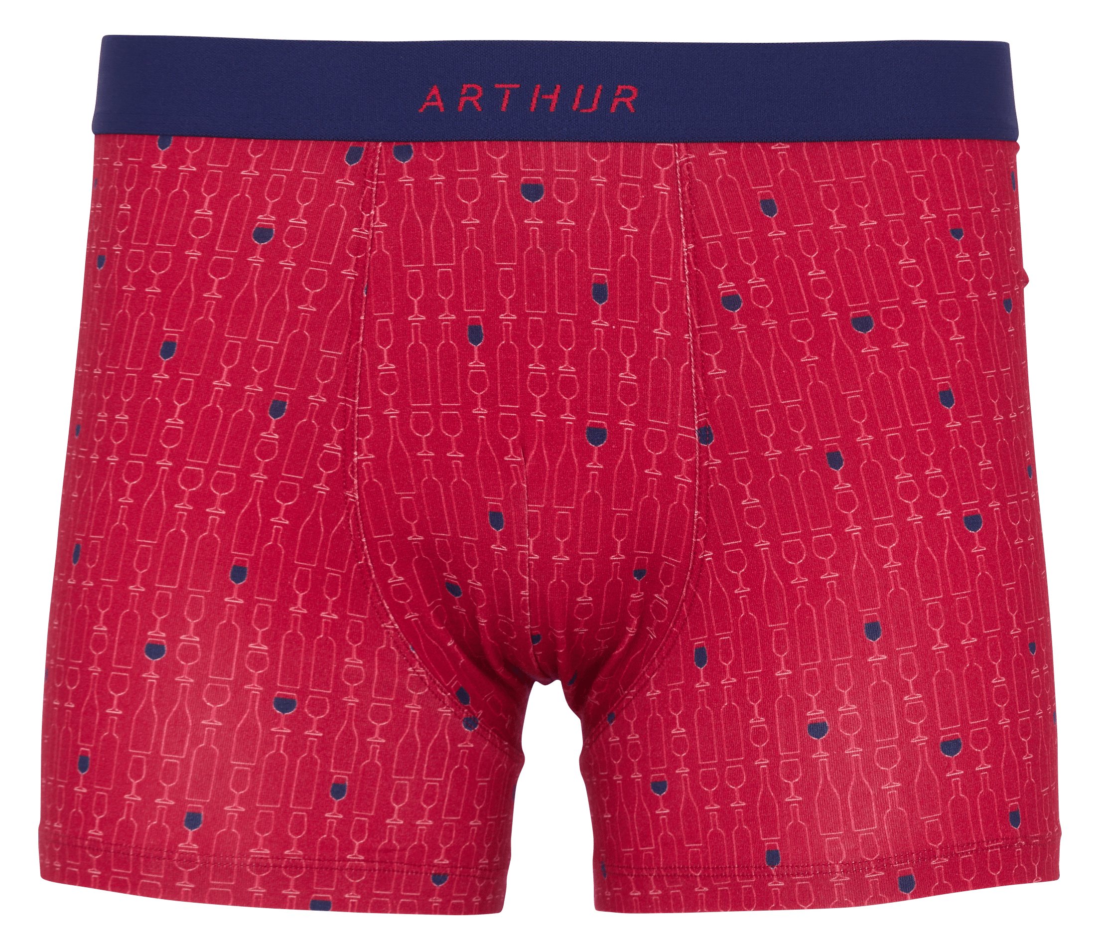 Boxer-Shorts - Baumwoll-Mix ARTHUR Rot
