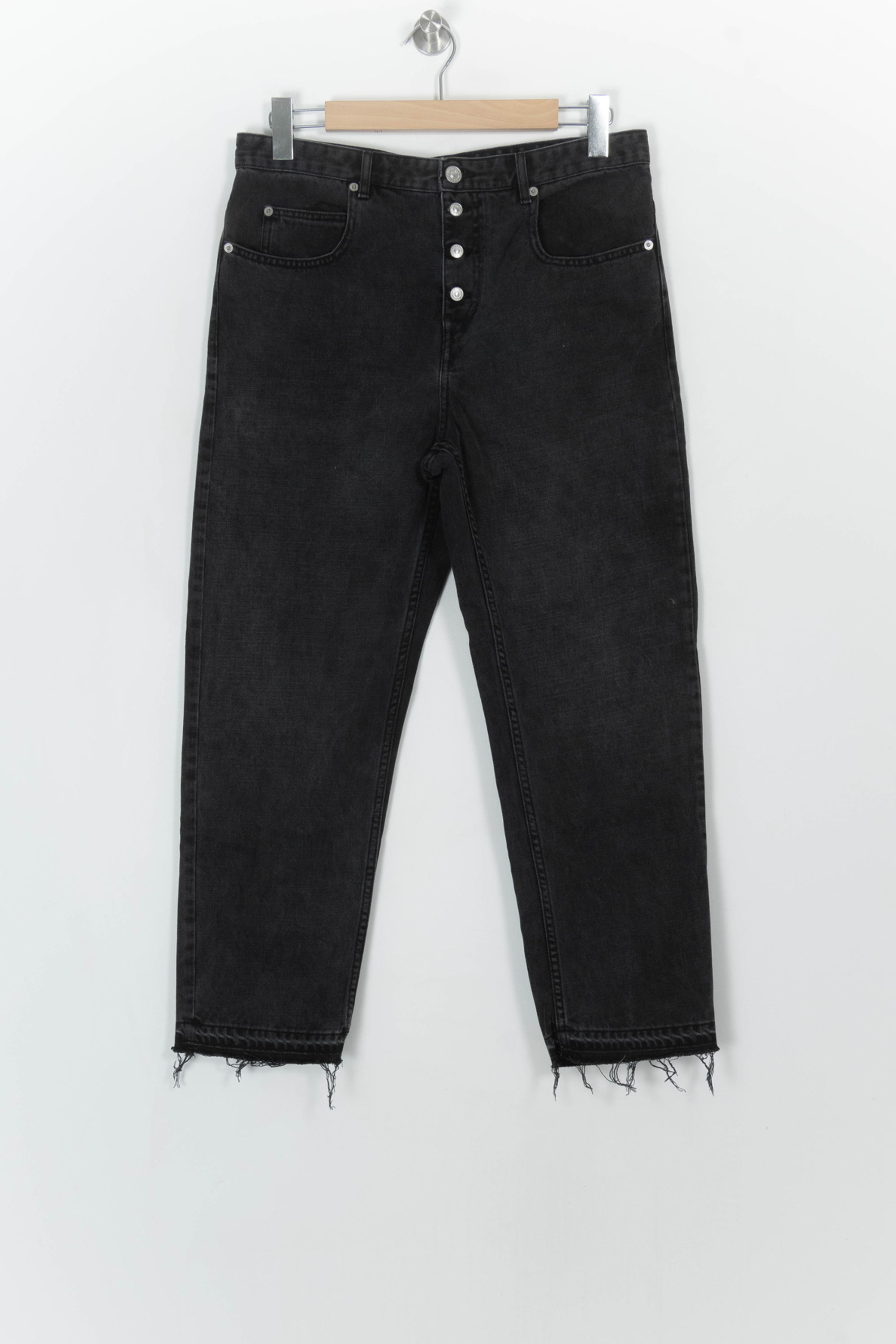 Jeans ISABEL MARANT ÉTOILE - SECONDE MAIN Black