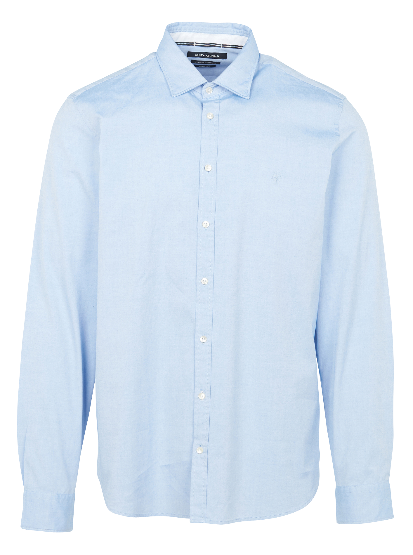 Chemise col classique shaped fit en coton MARC O'POLO Bleu