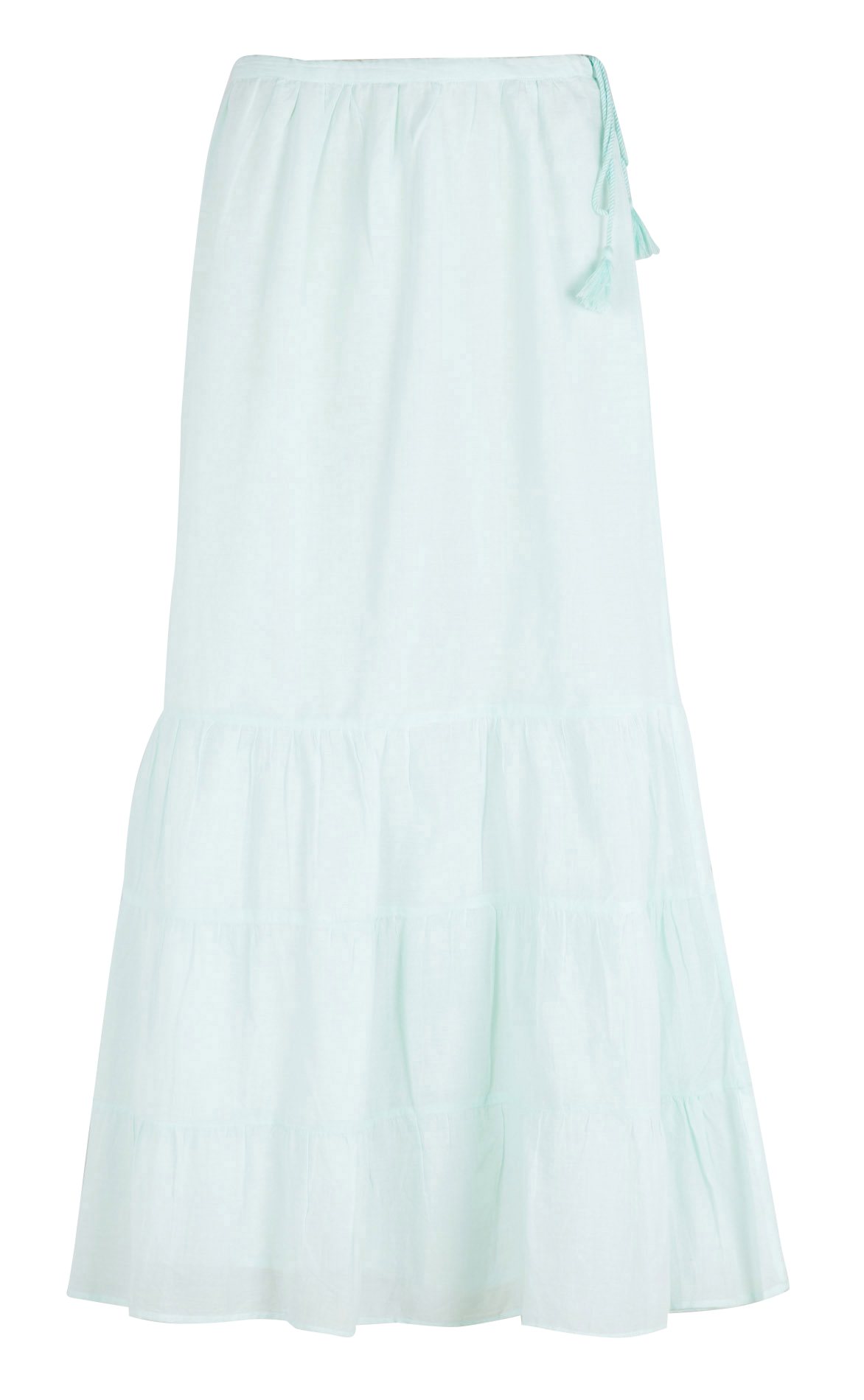 Jupe longue en coton  ANTIK BATIK Bleu