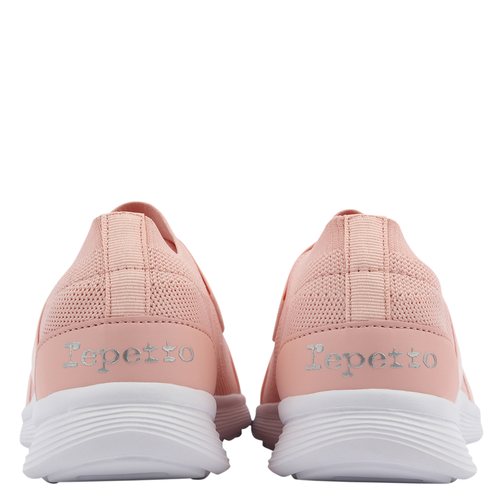 Stretch knit ribbon sneakers REPETTO Pink