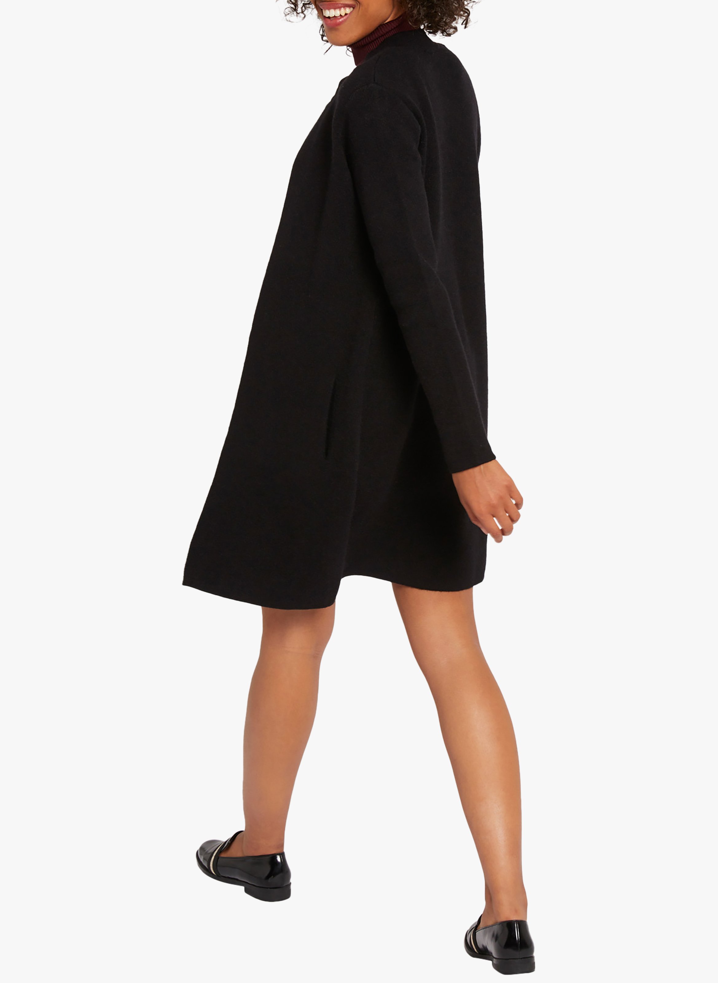 Offene Strickjacke MORGAN Schwarz