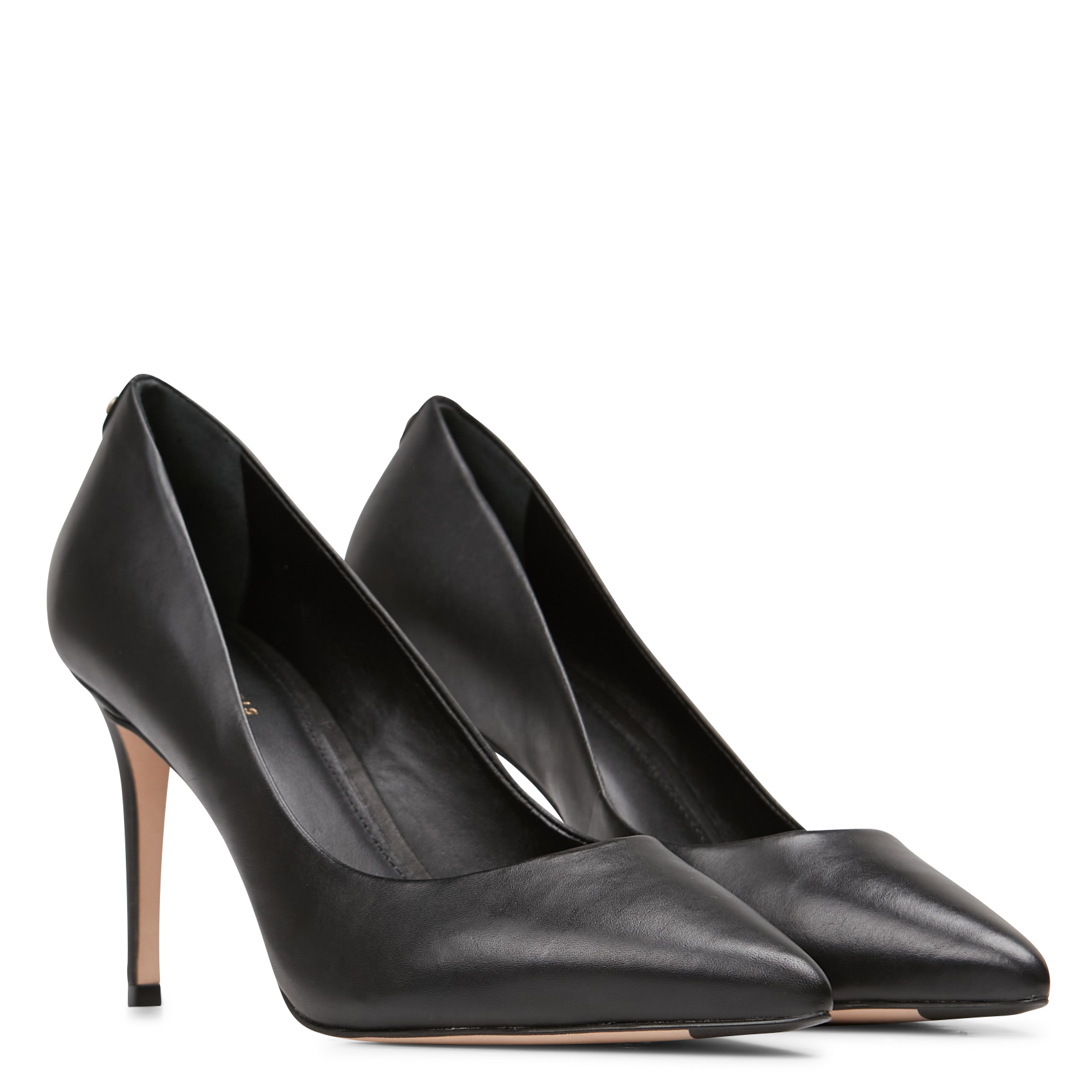 Smooth leather pumps COSMOPARIS Black