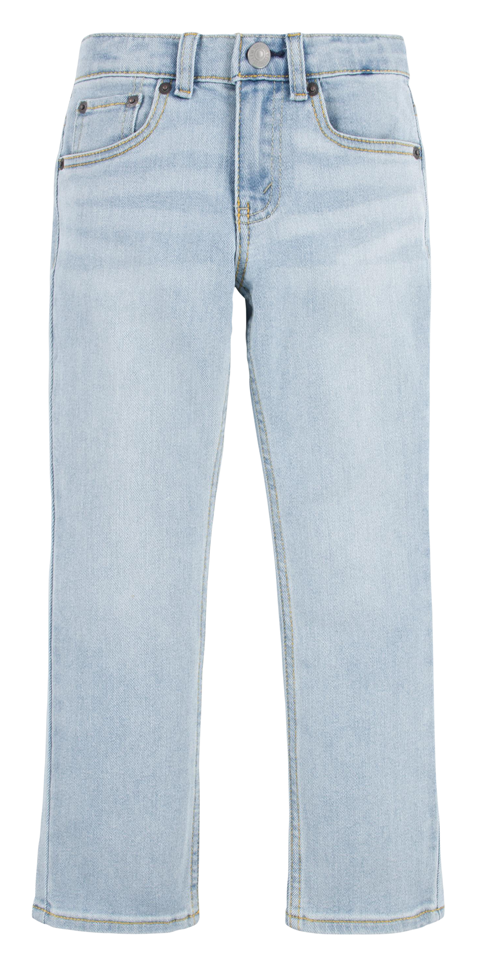 Straight-leg cotton-blend jeans LEVI'S KIDS Blue