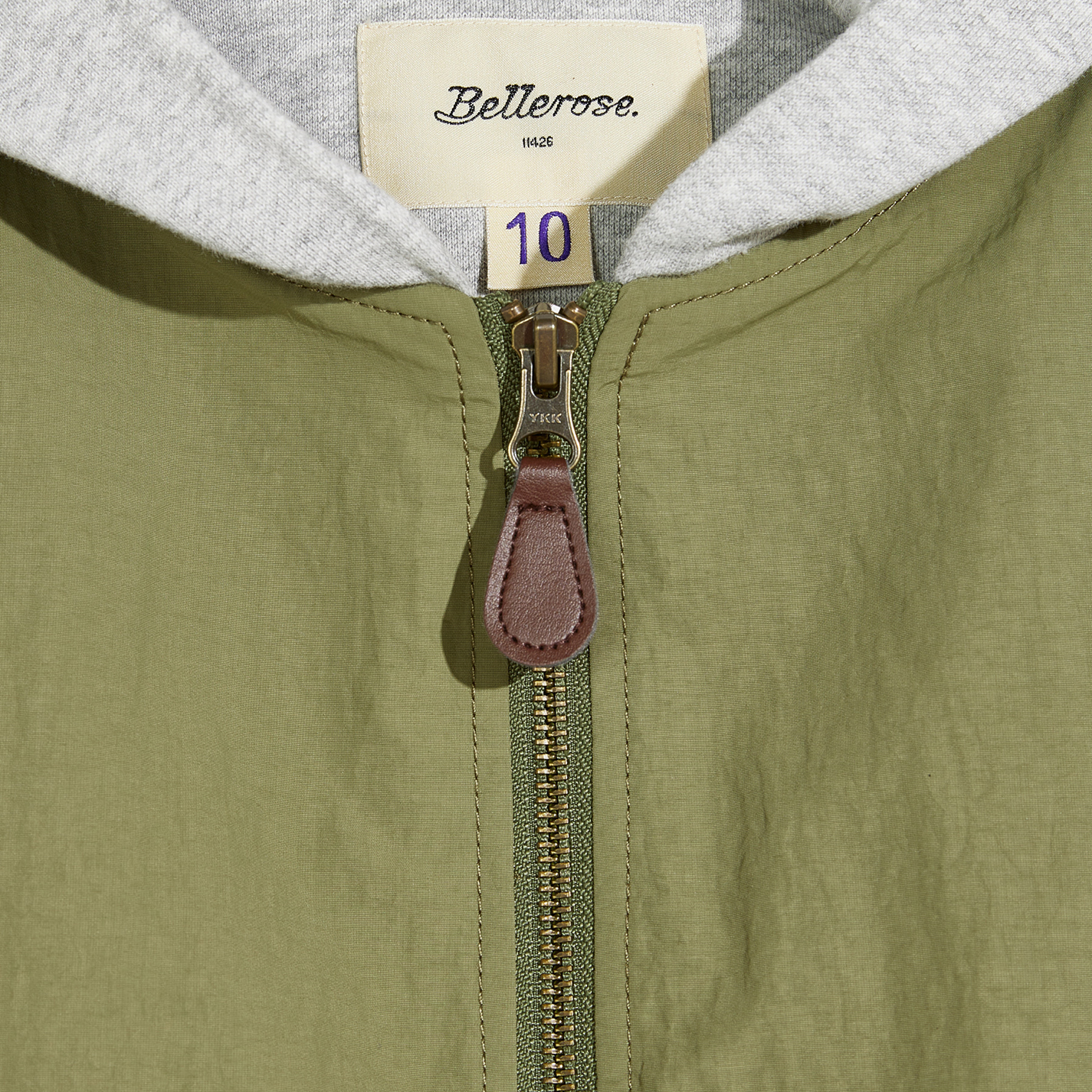 Hooded jacket BELLEROSE Khaki