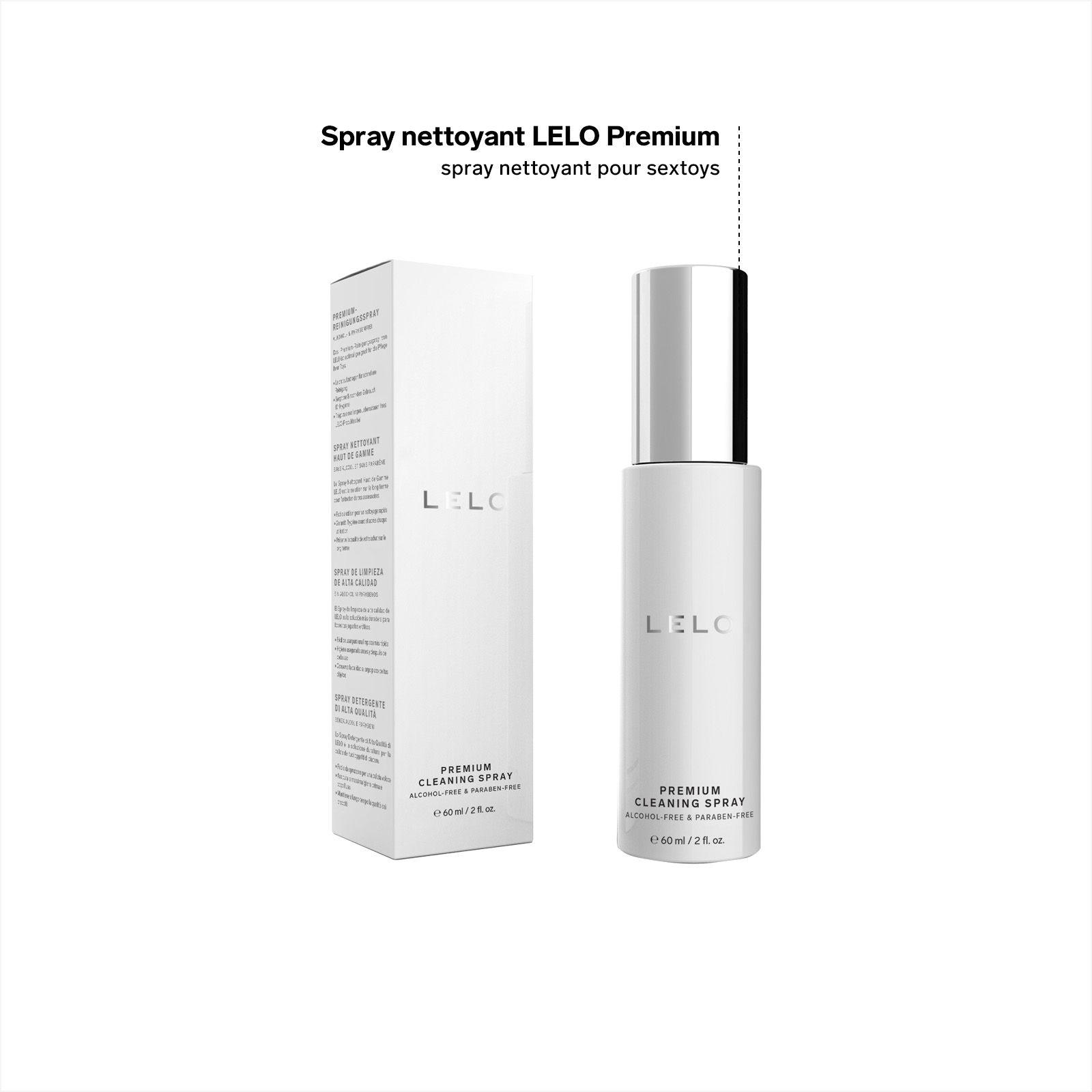 Non-toxic fast-acting cleaning spray Transparent