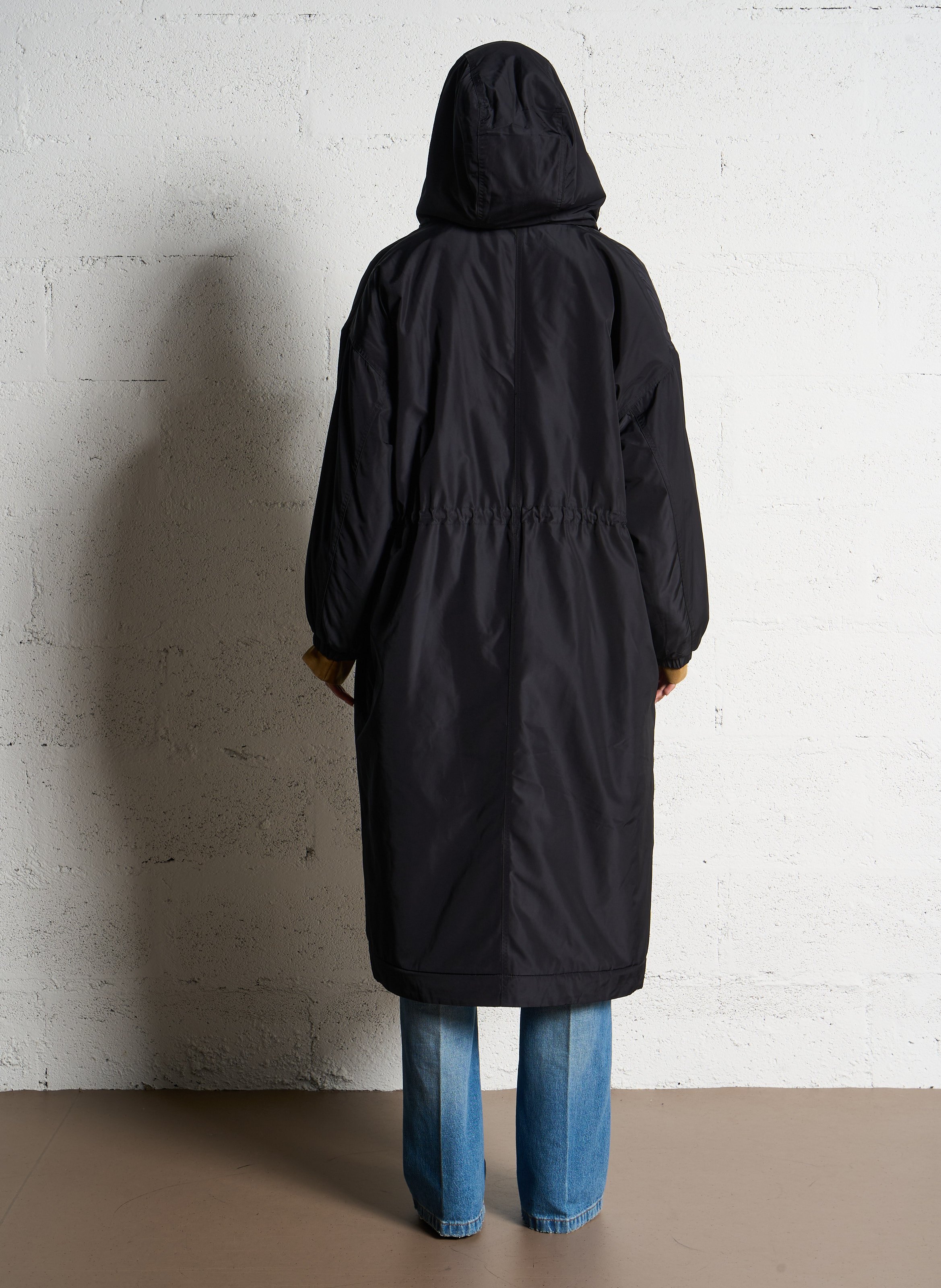 Manteau col montant BELLEROSE Bleu