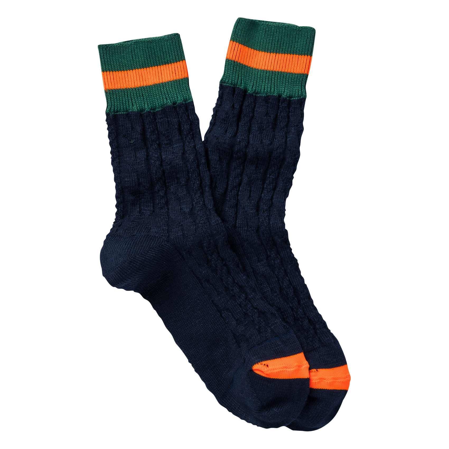 Cotton socks with logo BARNABE Marine