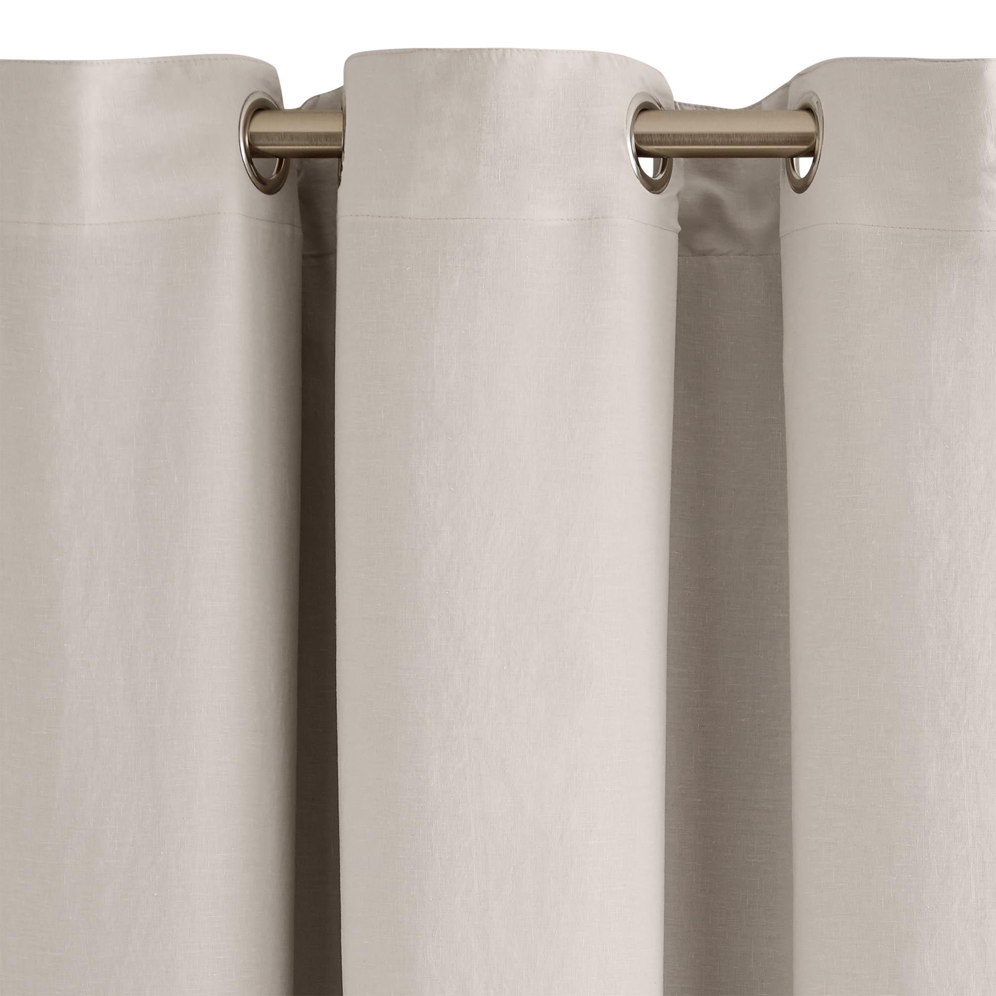 Lined black-out curtain with eyelets MADURA Beige