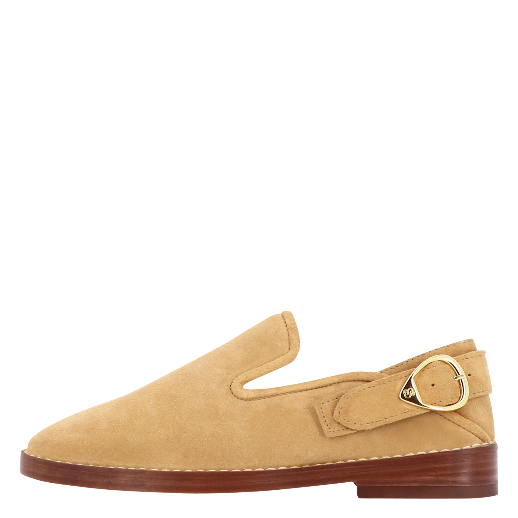 Leather loafers SOCQUE PARIS Beige