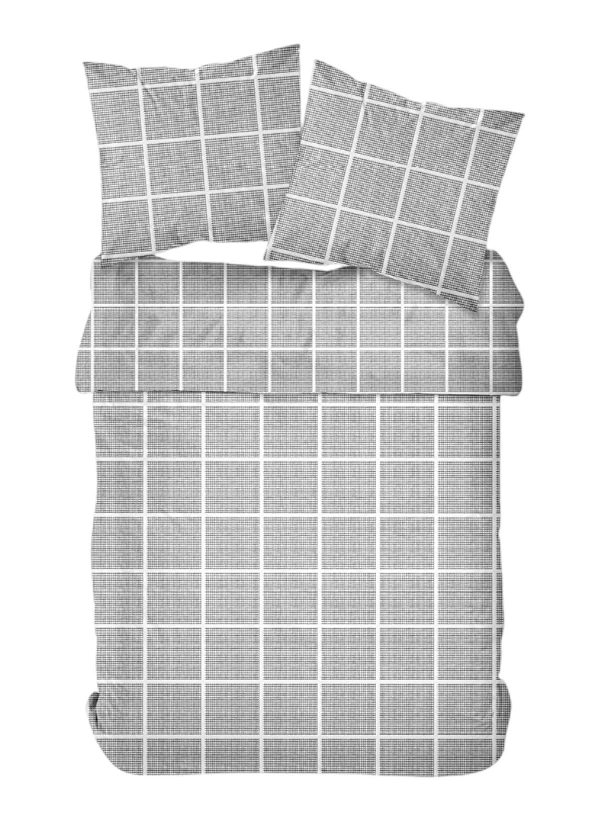 Printed cotton bed set TODAY LINGE DE MAISON White