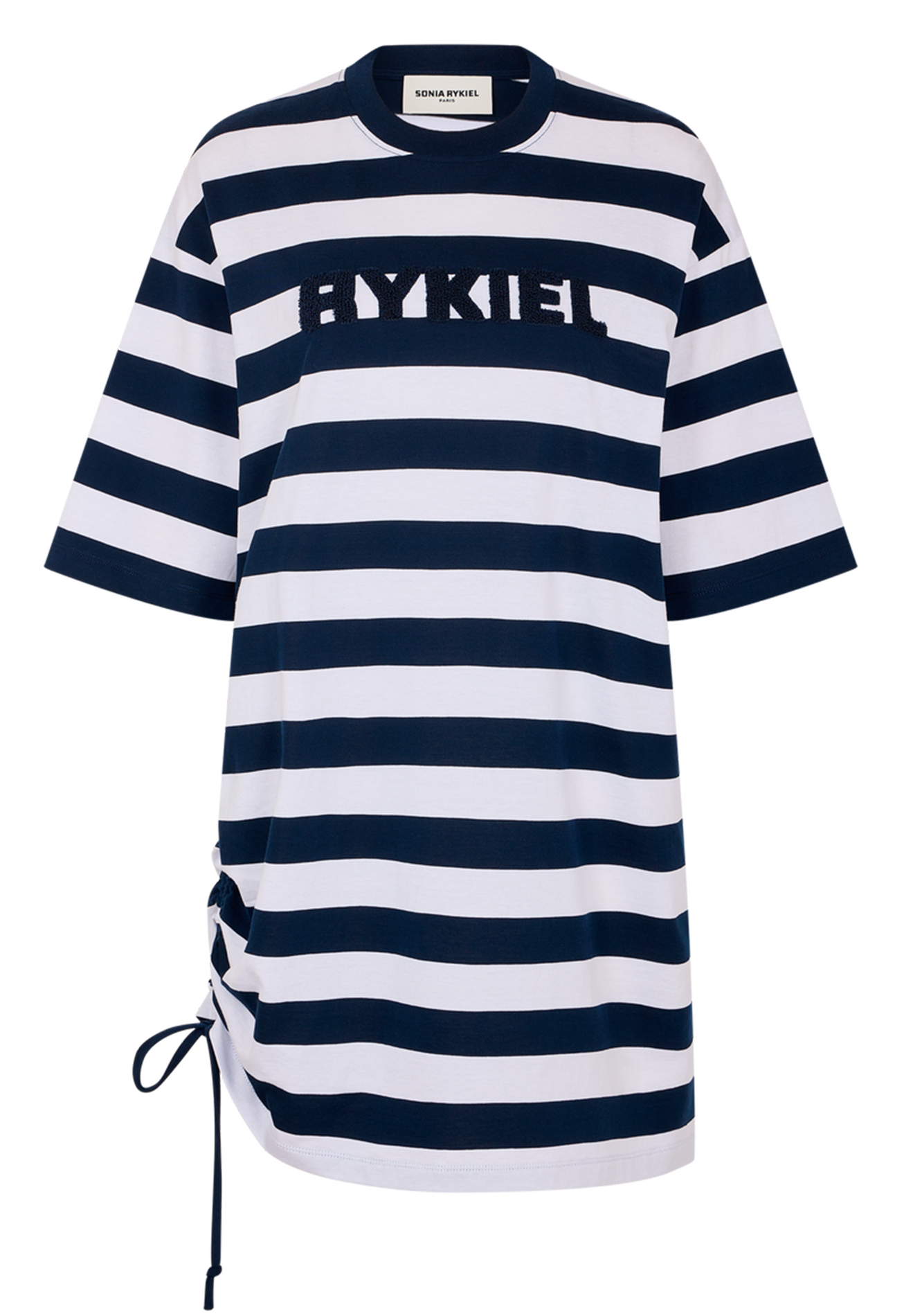 Robe courte en coton rayé SONIA RYKIEL Multicolore