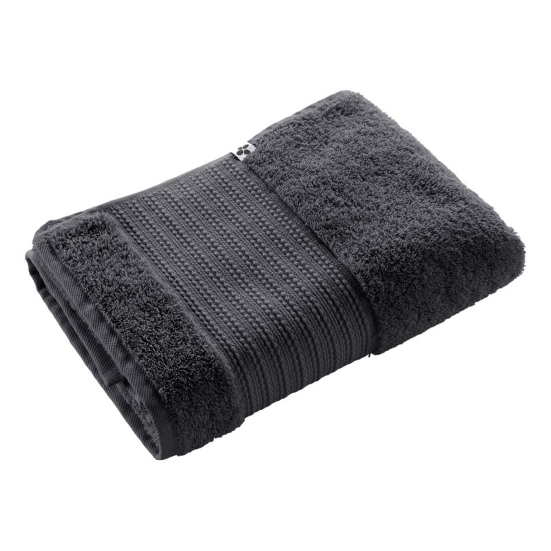 100% combed cotton bath towel L'EFFET PAPILLON Orange