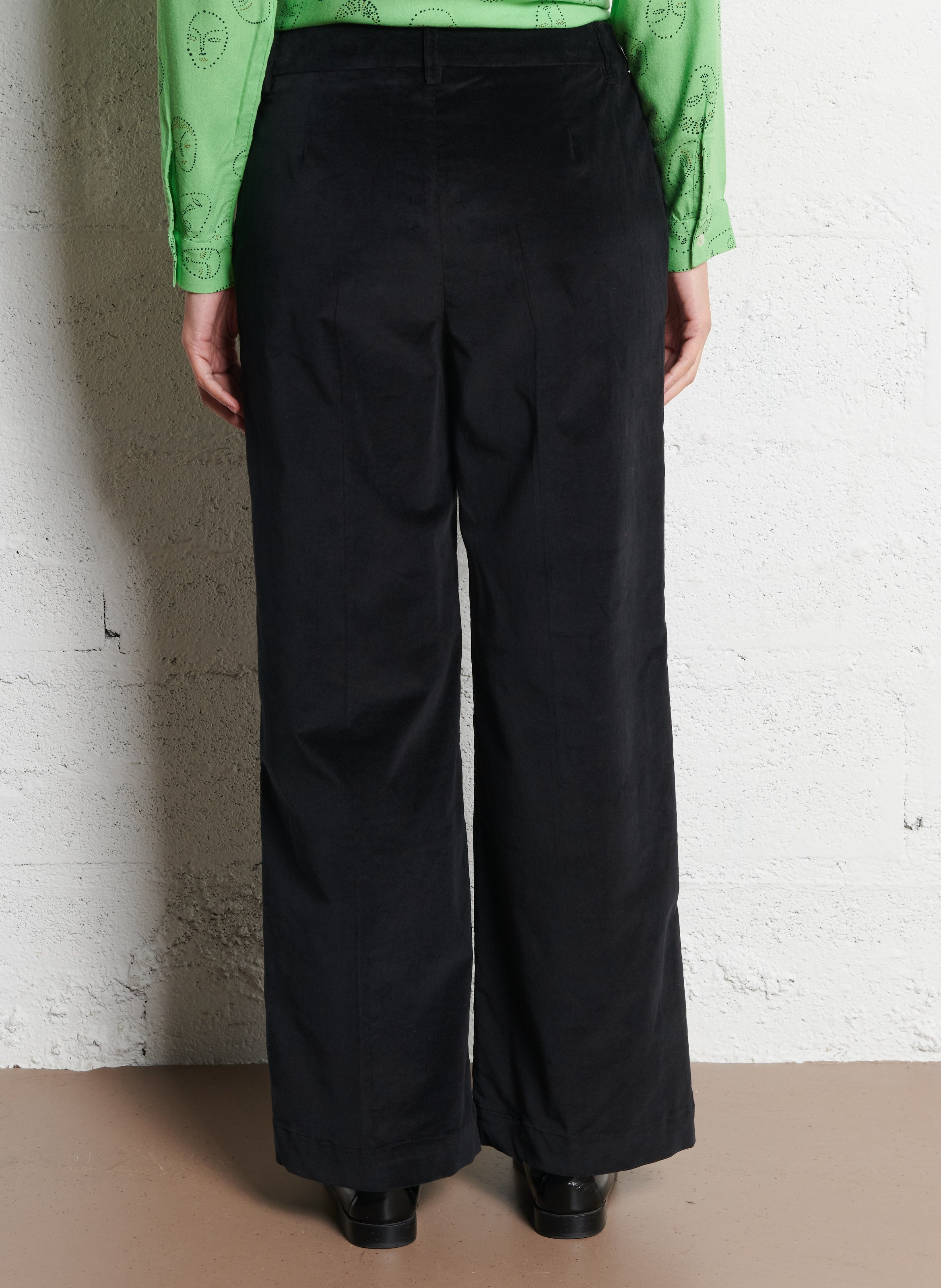 Cotton-blend bucket hat NICE THINGS Black