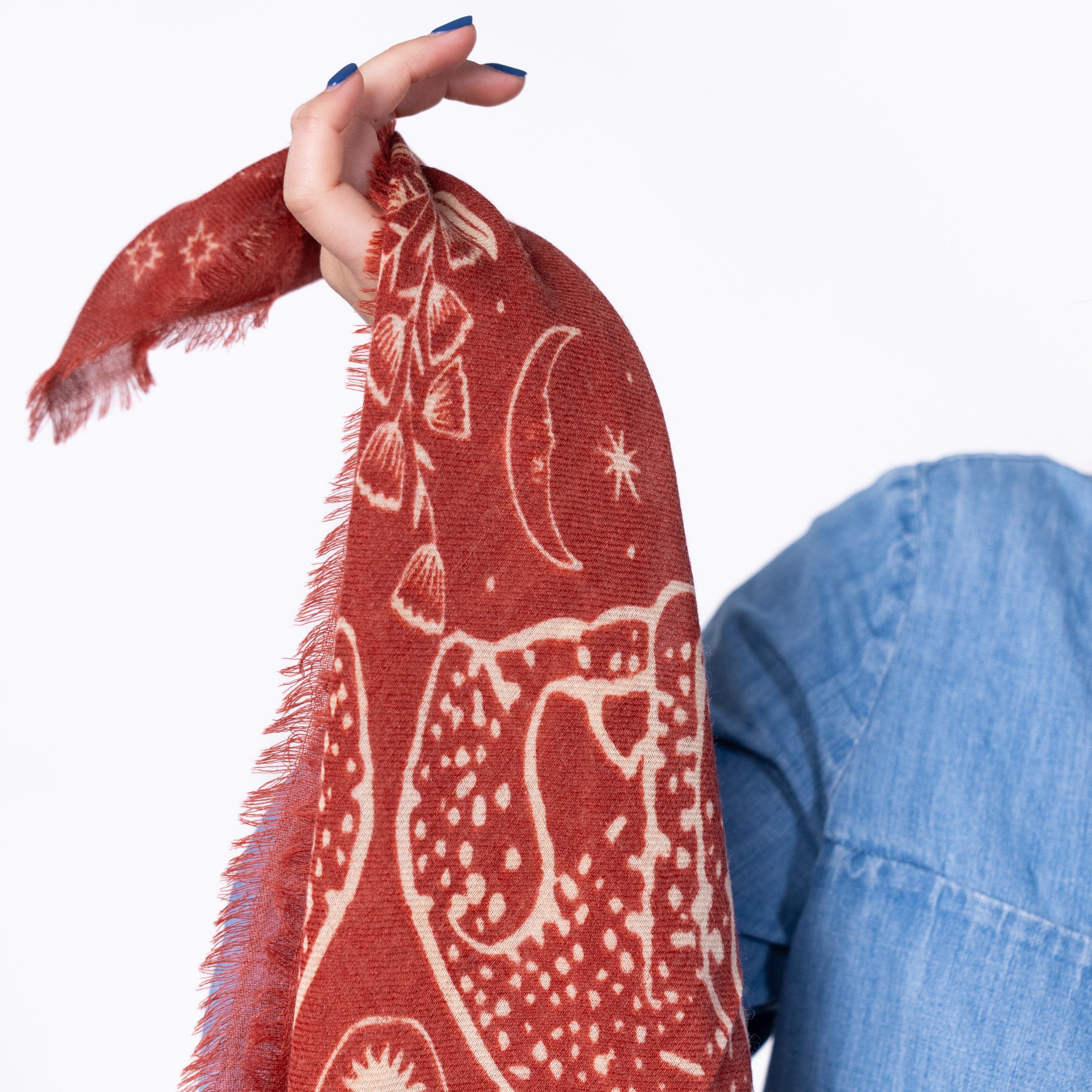 Small wool sasha scarf BILLYBELT Red