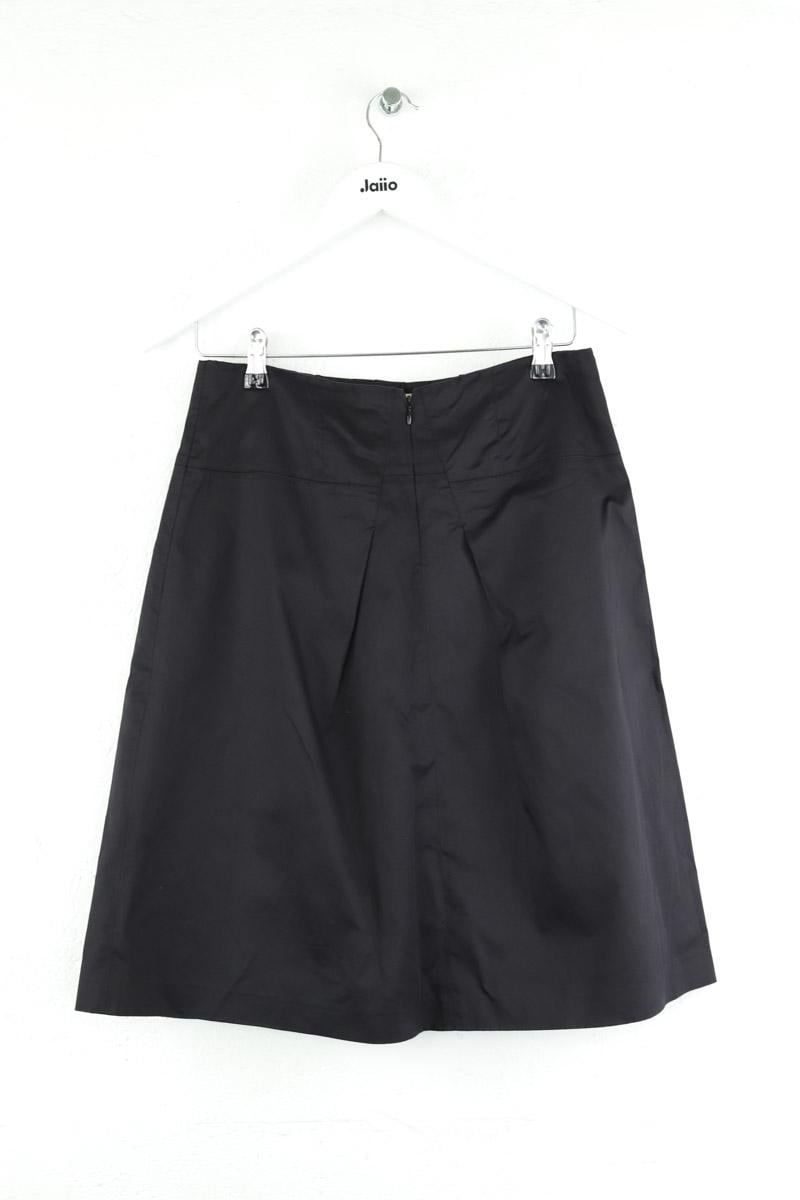 Cotton mini skirt KENZO - SECONDE MAIN Black